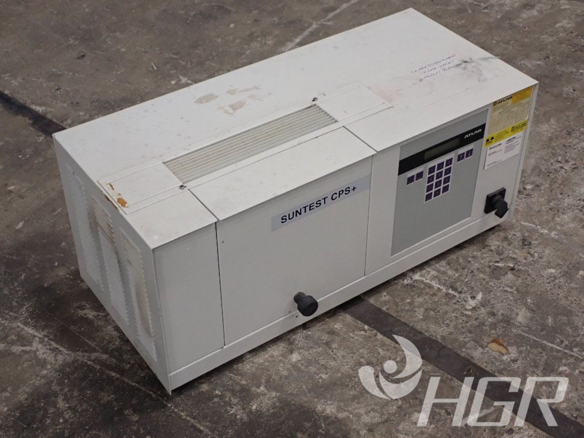 ATLAS SUNTEST CPS WEATENING TESTER, Model 5507018, Date: n/a; s/n 200102007, Approx. Capacity: n/