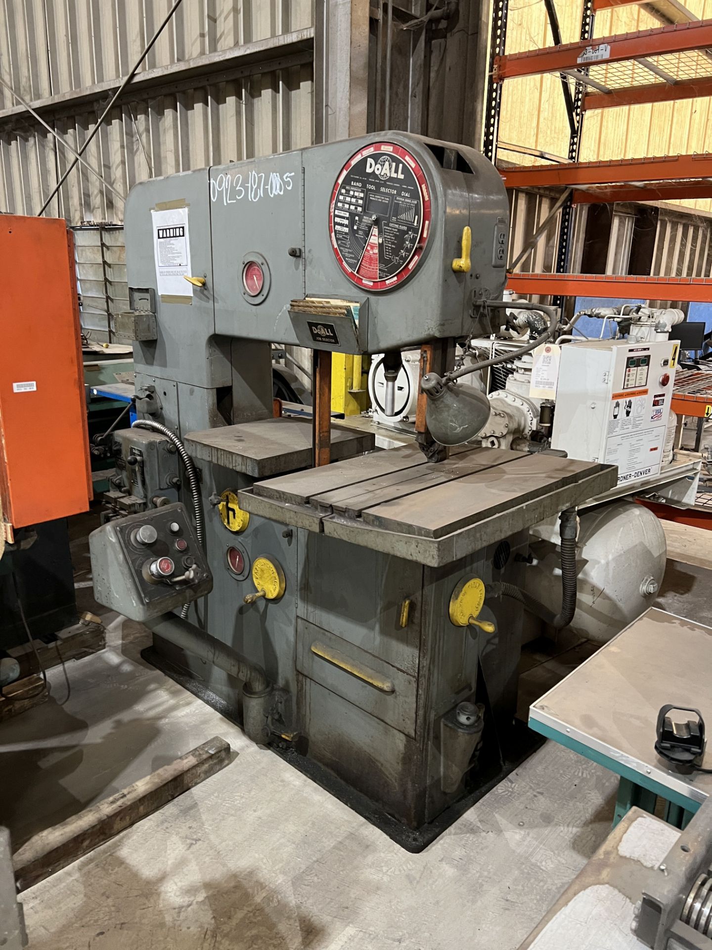 DOALL BANDSAW, Model 3612-3. , Date: n/a; s/n 153-691067, Approx. Capacity: 16", Power: n/a, - Image 29 of 29