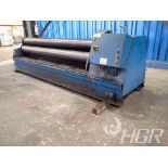ROUNDO PLATE BENDING ROLL, Model PS-255, Date: 2000; s/n 7252, Approx. Capacity: 10'x1/2", Power: