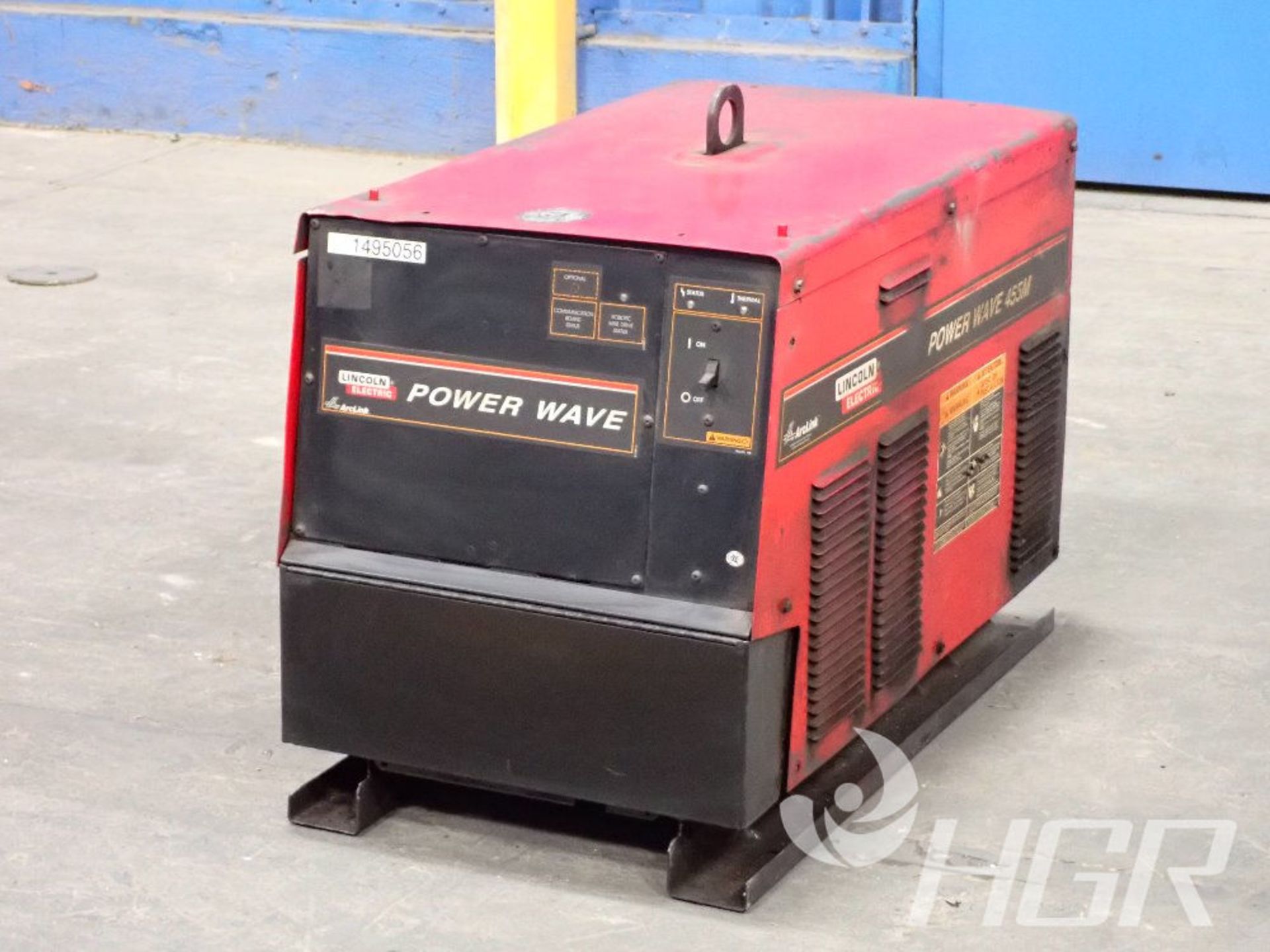 LINCOLN ELECTRIC WELDER, Model POWER WAVE 455M, Date: n/a; s/n SPLC4230441050709092, Approx.