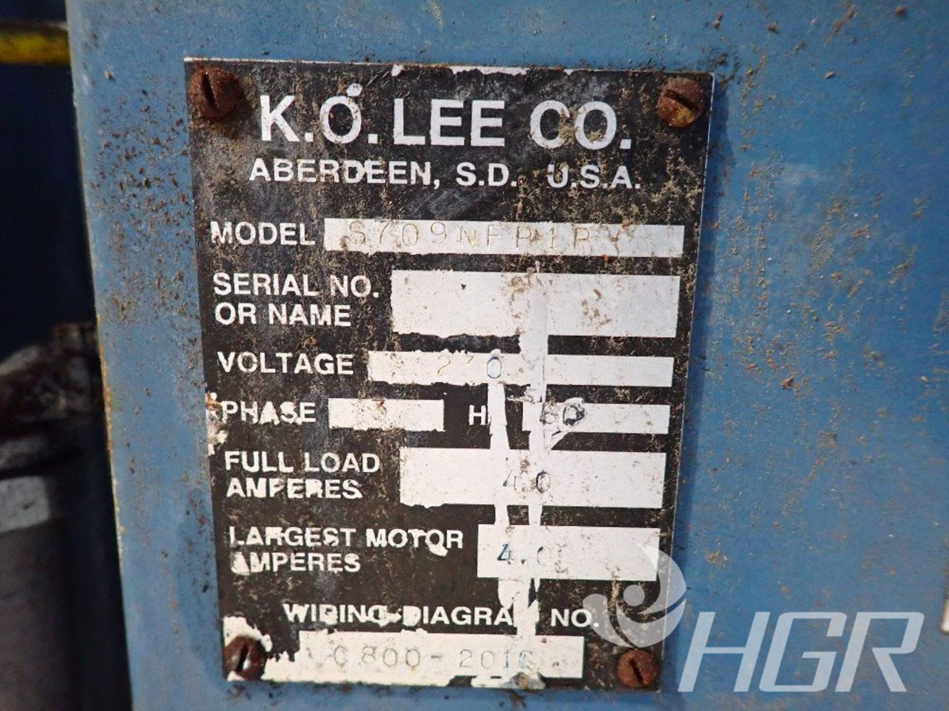 KO LEE SURFACE GRINGER, Model 818, Date: n/a; s/n n/a, Approx. Capacity: n/a, Power: n/a, Details: - Image 13 of 18