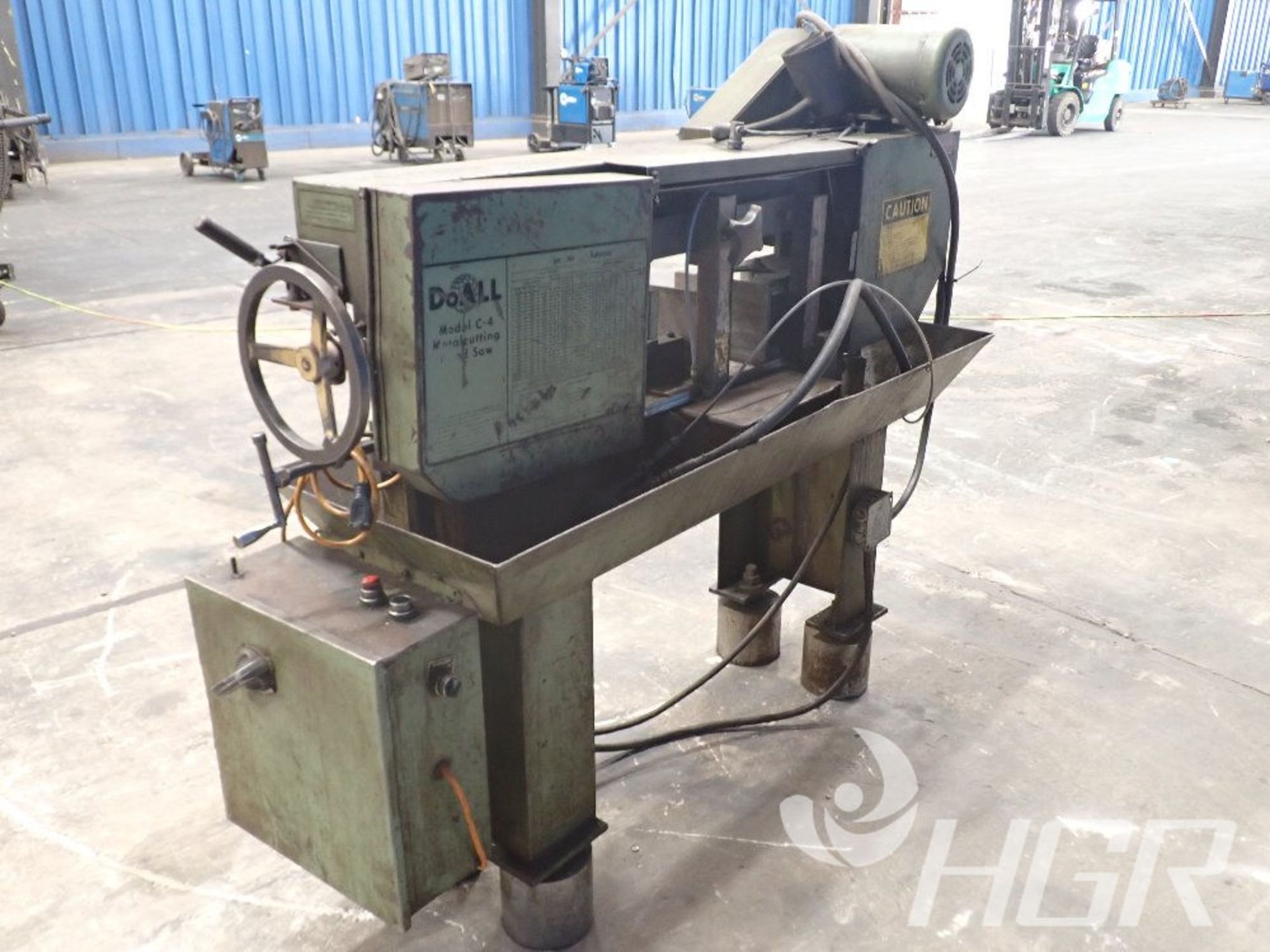 DO ALL HORIZONTAL BANDSAW, Model C-4, Date: n/a; s/n 234-773309, Approx. Capacity: 18", Power: 3/ - Image 14 of 19