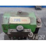 FIM CHAMFER, Model SMUSSV20, Date: 1997; s/n 200289, Approx. Capacity: 4.8 KW, Power: 60/440,