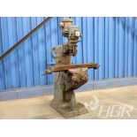 BRIDGEPORT VERTICAL MILL, Model n/a, Date: n/a; s/n n/a, Approx. Capacity: 42X9, Power: n/a,