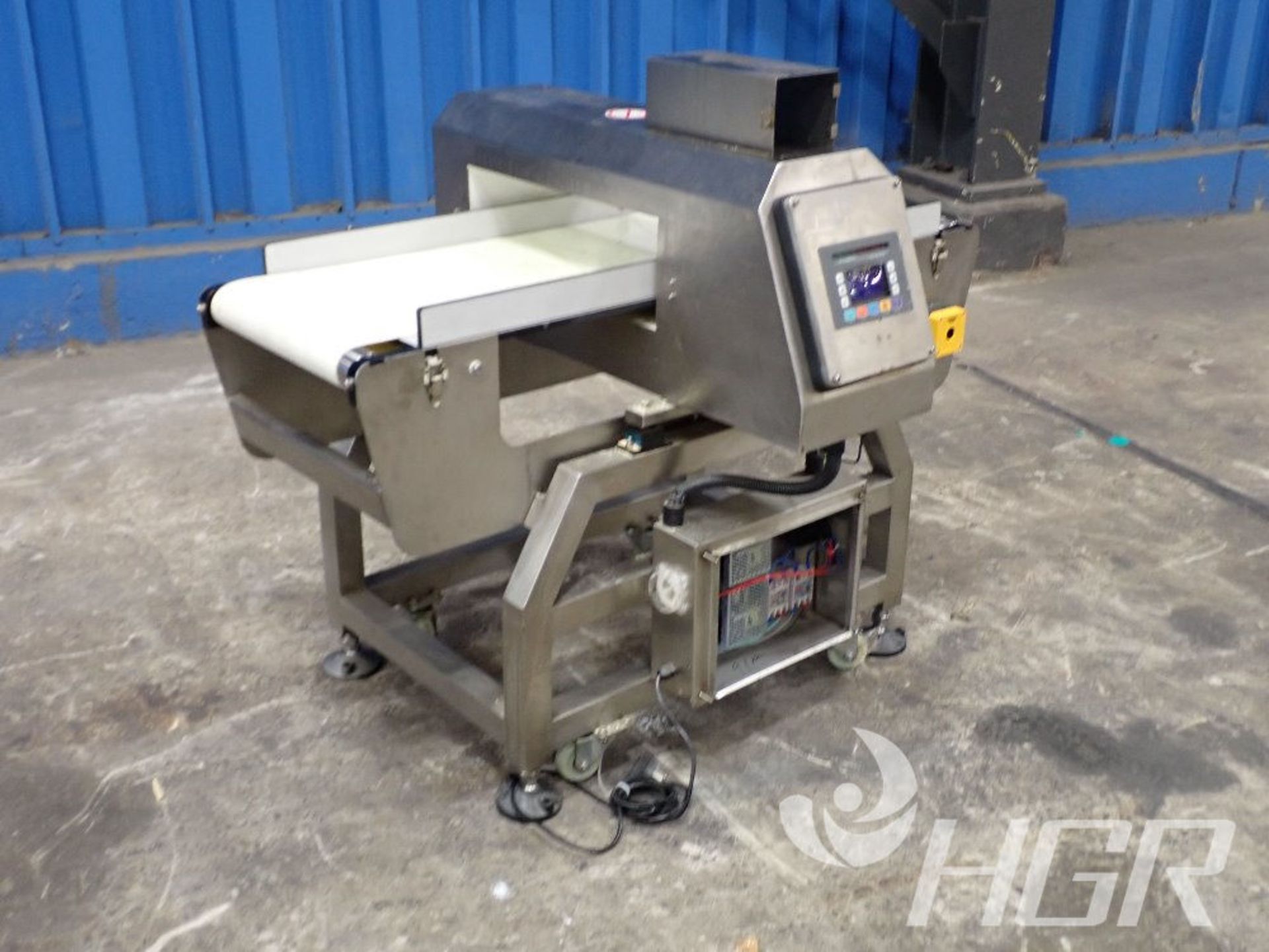 LOM MACHINE CO METAL DETECTOR, Model LMMD-D, Date: n/a; s/n LMCLL19045, Approx. Capacity: n/a,