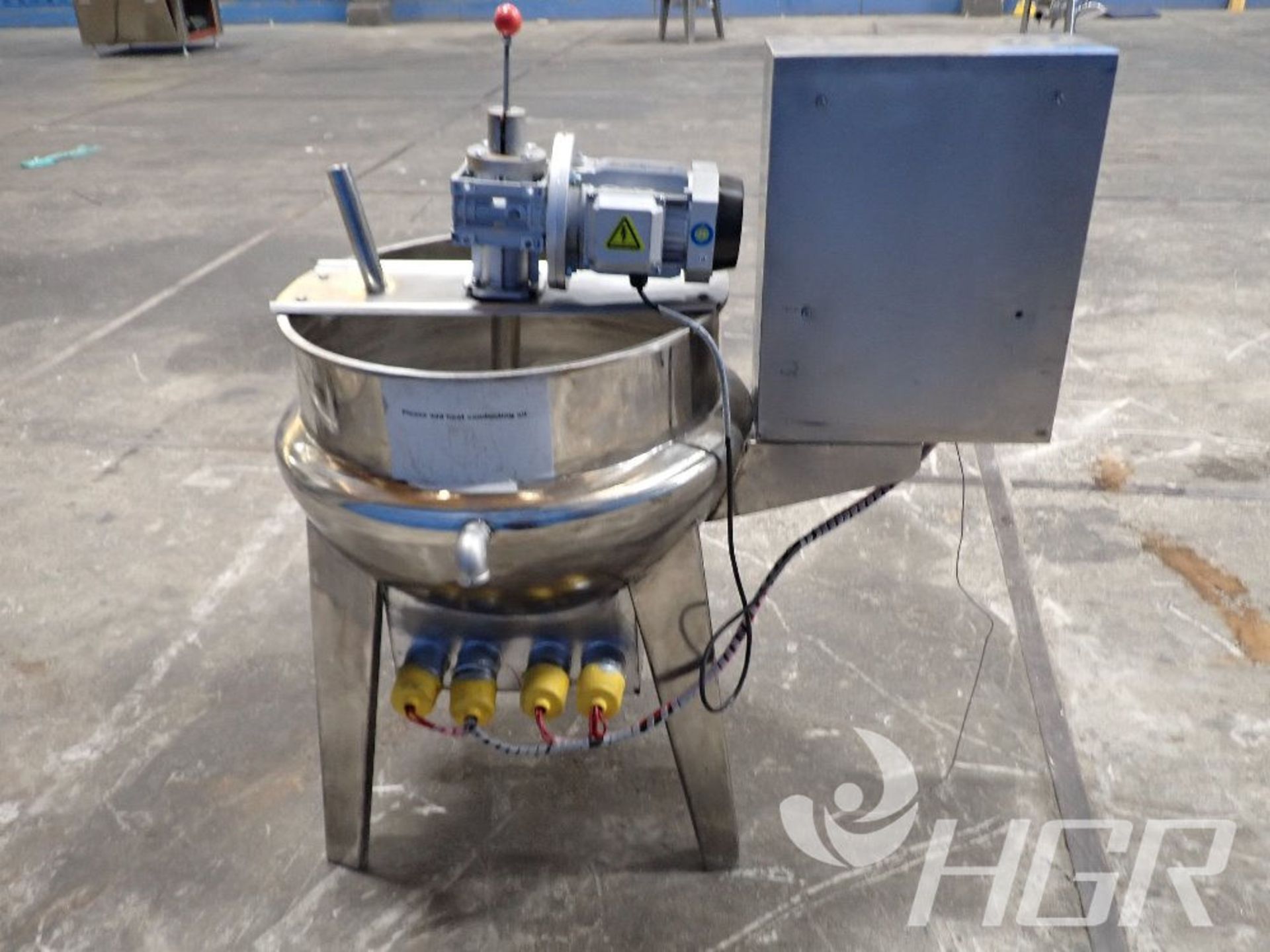 JACKETED KETTLE, Model n/a, Date: 2020; s/n n/a, Approx. Capacity: 23X17, Power: 3/60/220/380, - Image 10 of 12