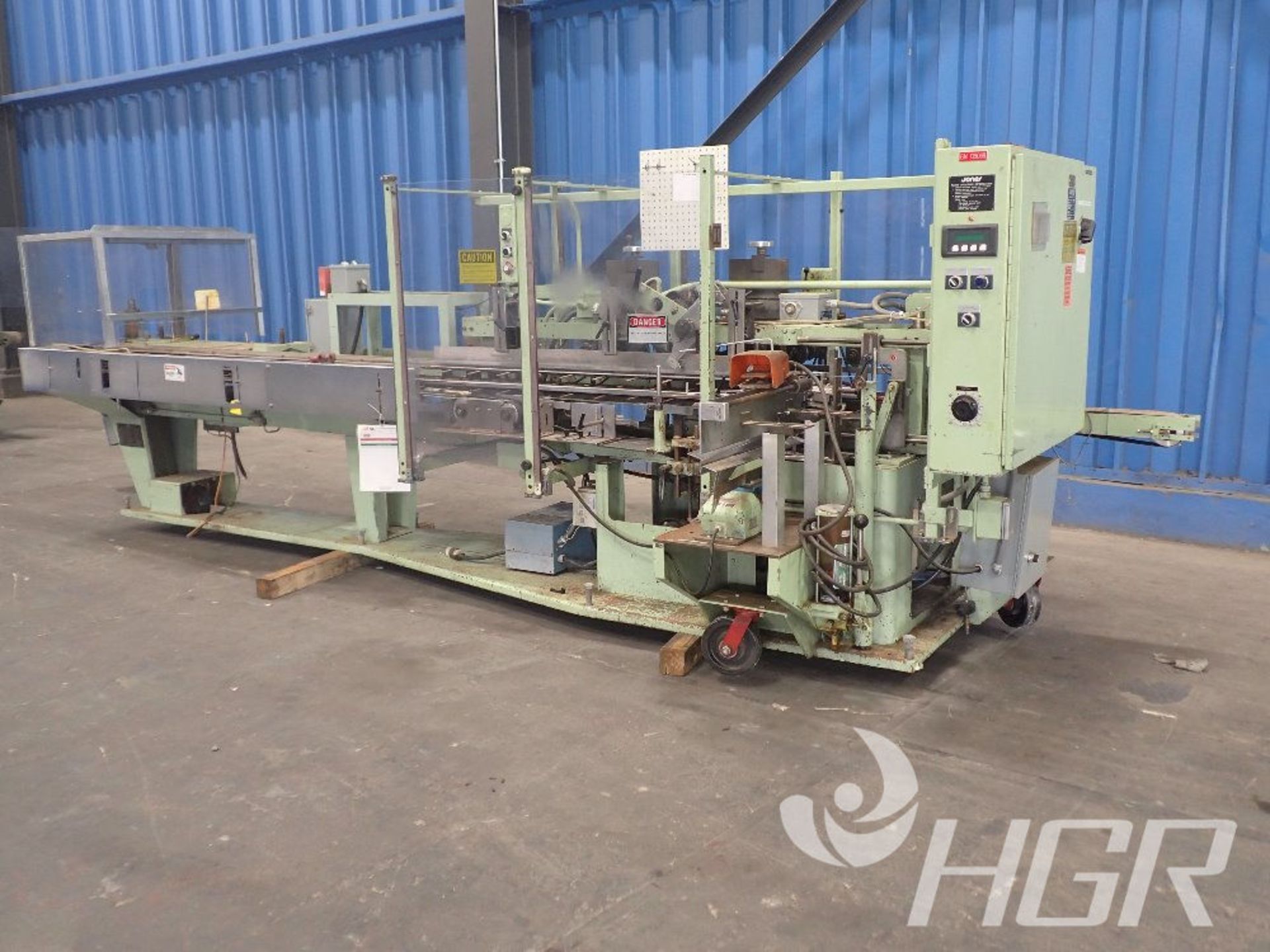 JONES CARTONER, Model n/a, Date: n/a; s/n S-4464, Approx. Capacity: n/a, Power: 3/60/460, Details: