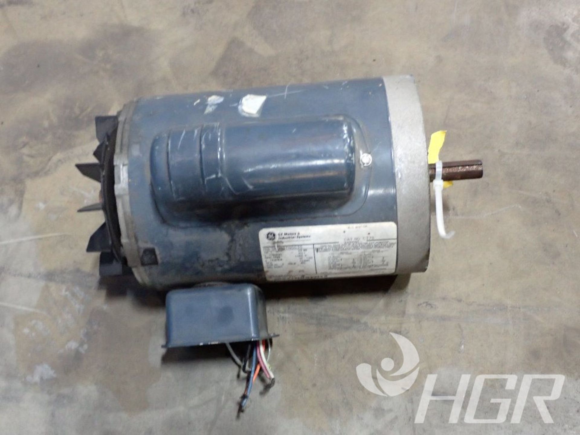 GE MOTOR, Model 5K949TN0035, Date: n/a; s/n n/a, Approx. Capacity: 1HP, Power: 1/60/115/230, - Image 3 of 6