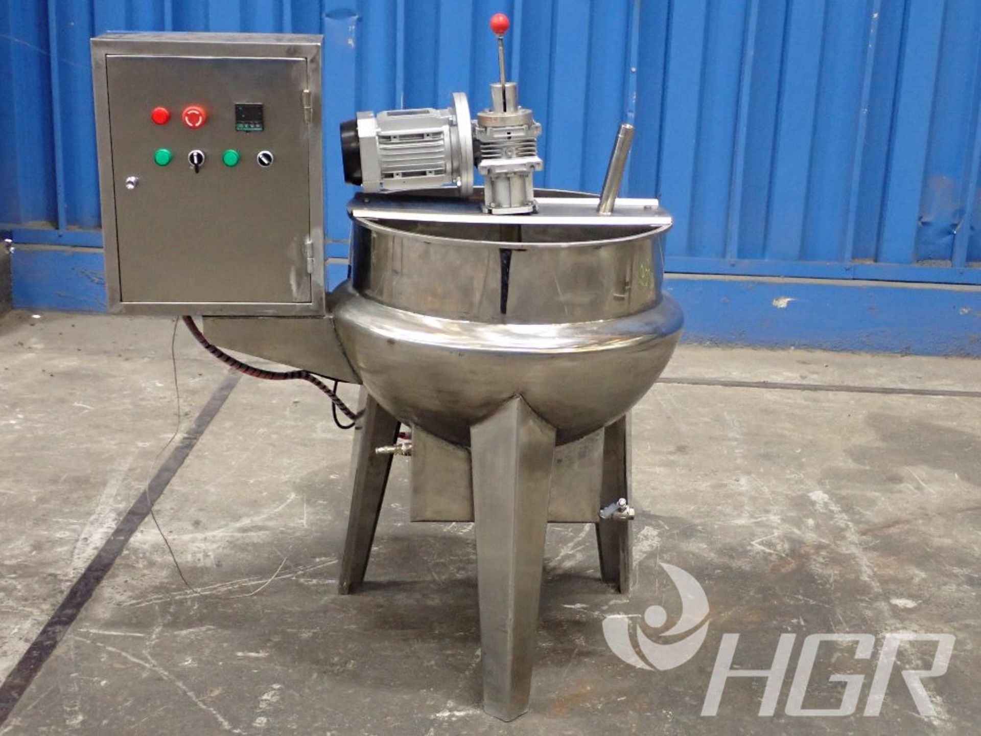 JACKETED KETTLE, Model n/a, Date: 2020; s/n n/a, Approx. Capacity: 23X17, Power: 3/60/220/380, - Image 2 of 12