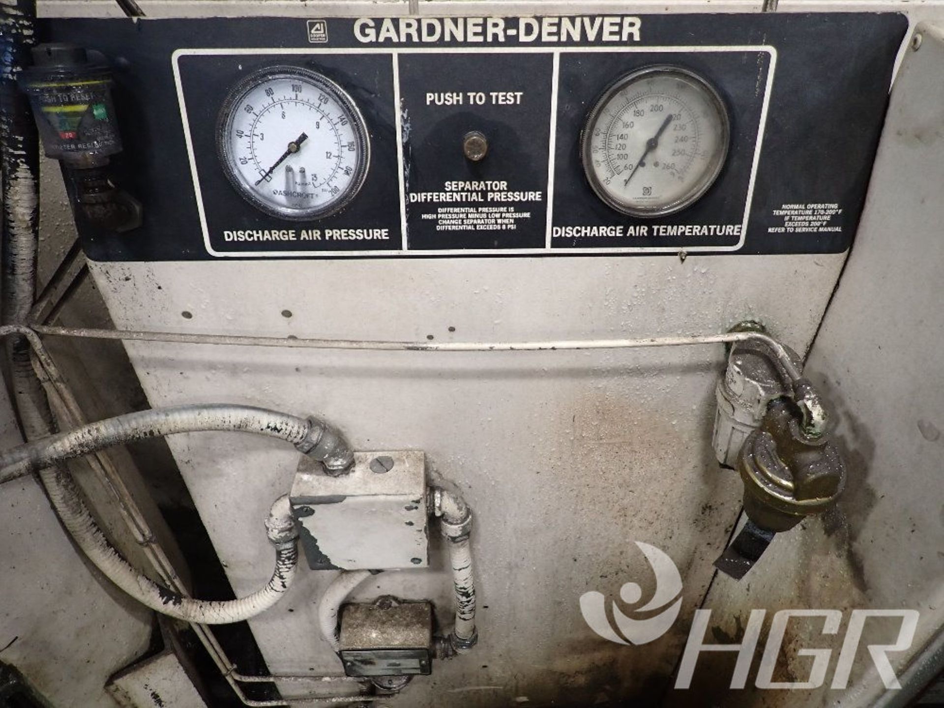 GARDNER-DENVER AIR COMPRESSOR, Model , Date: n/a; s/n n/a, Approx. Capacity: 50 HP - Image 11 of 20