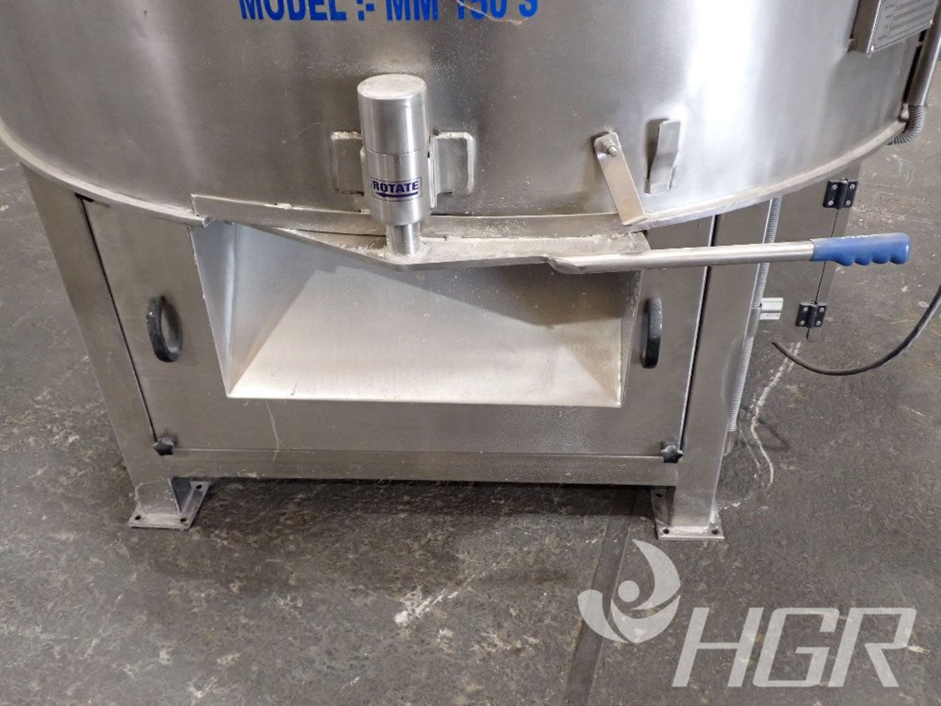 PLEDGE INTERNATIONAL MULLER MIXER, Model MM 150 S, Date: 2021; s/n 1120, Approx. Capacity: 60X60X19, - Image 5 of 18