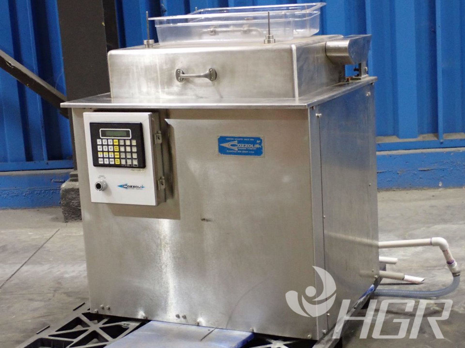 COZZOLI CLEANING STATION, Model n/a, Date: n/a; s/n GW24-242, Approx. Capacity: 21X15, Power: n/a,