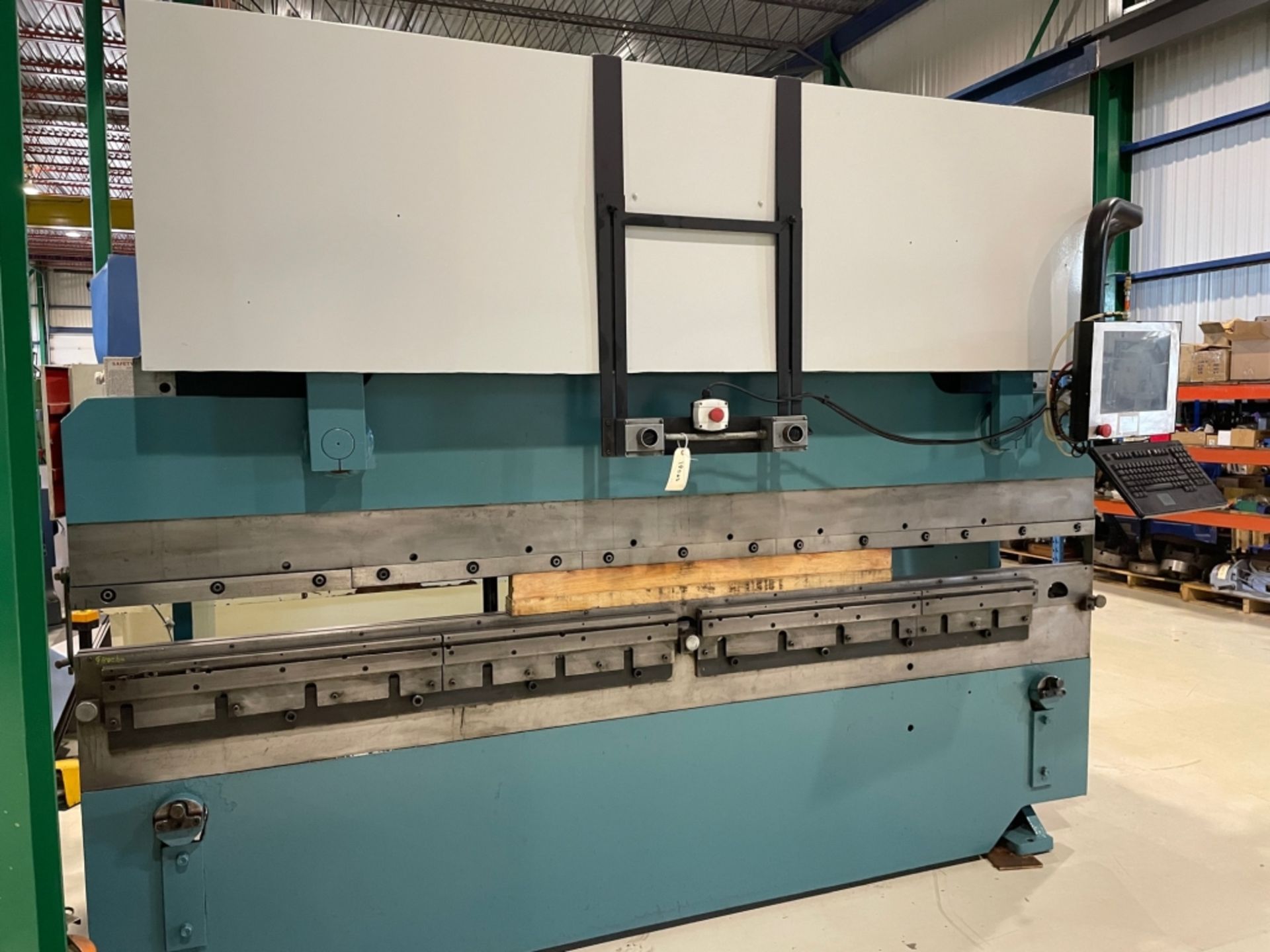 ALLSTEEL 70 TON X 10' CNC PRESS BRAKE MOD: 70-10, SN: 412, MAGNETIC GAUGE, 550V 3PH ** LOCATED IN - Image 3 of 10