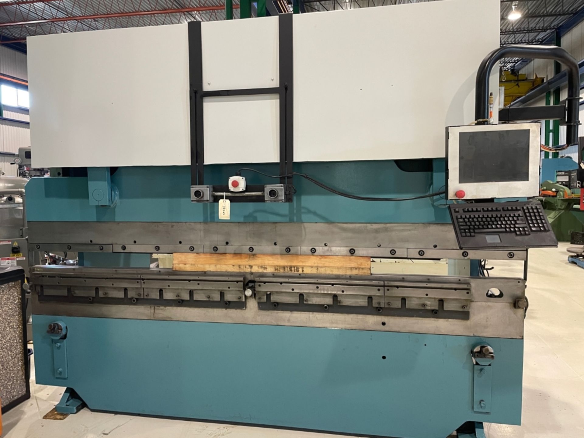 ALLSTEEL 70 TON X 10' CNC PRESS BRAKE MOD: 70-10, SN: 412, MAGNETIC GAUGE, 550V 3PH ** LOCATED IN