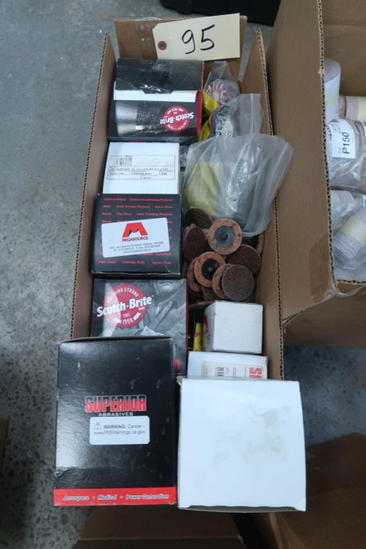 LOT OF ASSORTED ABRASIVES