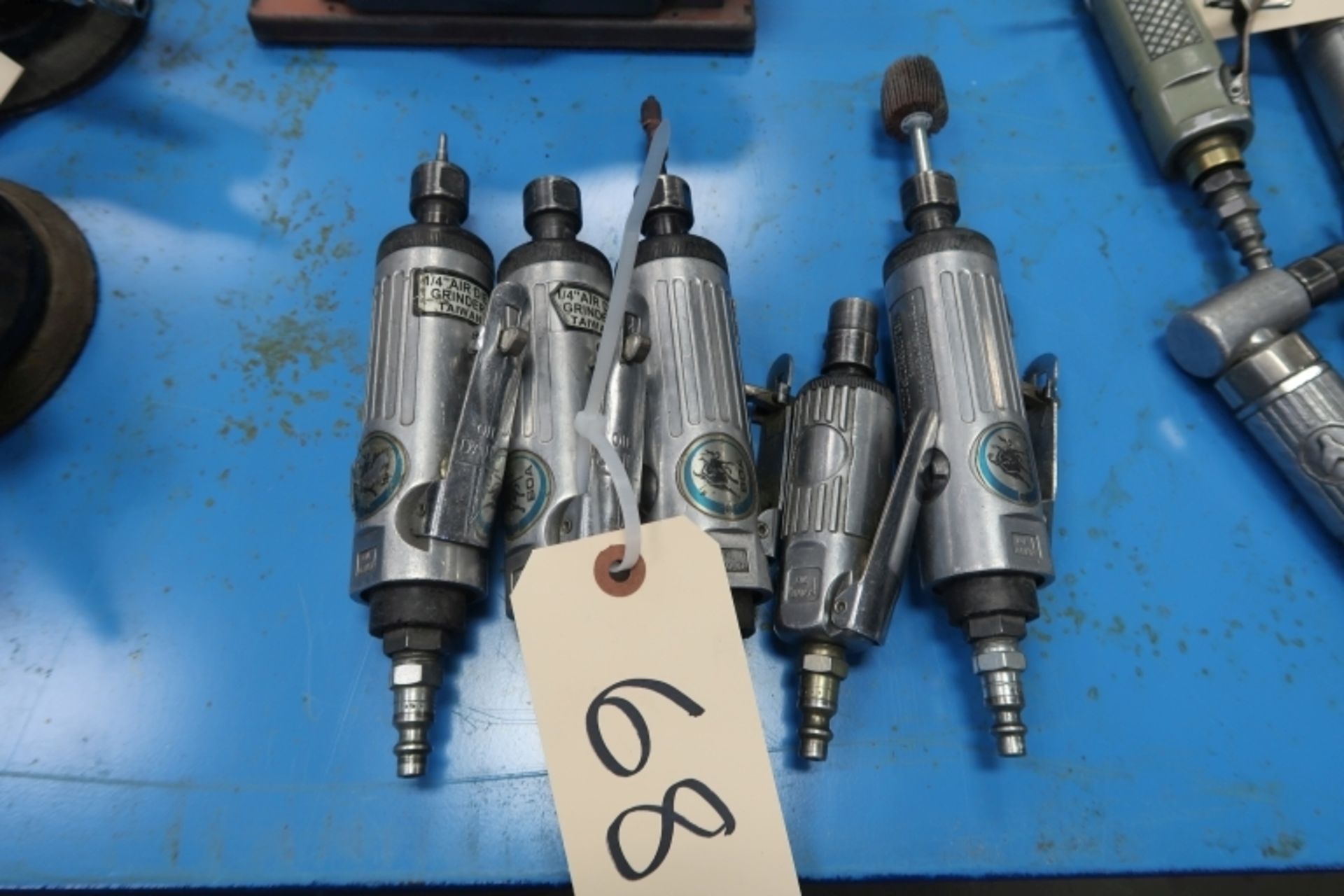 ASSORTED PNEUMATIC GRINDERS