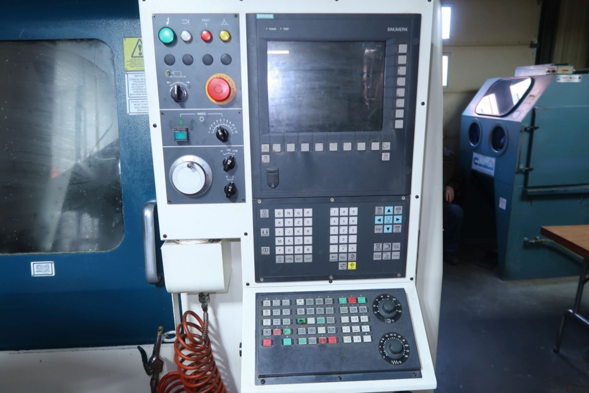 (2003) HARDINGE CNC TURNING CENTER MOD: TALENT-6/45, SN: BLA-121, SIEMENS SINUMERIK CONTROL, 6'' - Image 2 of 14