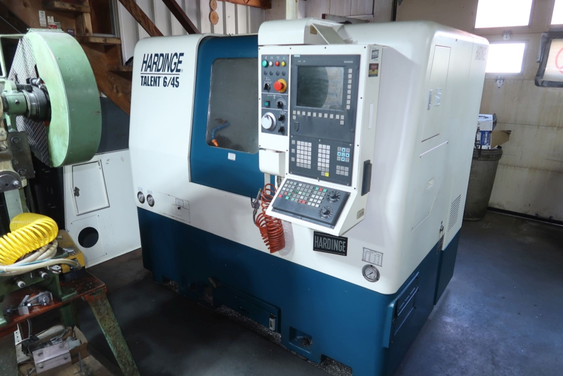 (2003) HARDINGE CNC TURNING CENTER MOD: TALENT-6/45, SN: BLA-121, SIEMENS SINUMERIK CONTROL, 6''