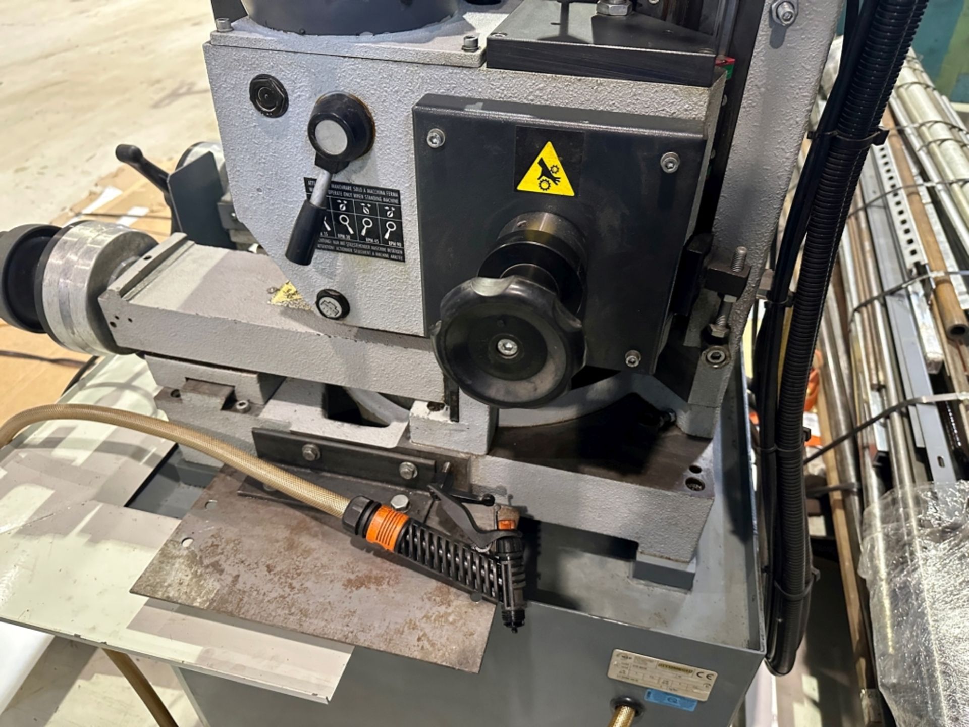 HYDMECH CIRCULAR COLD SAW MOD: C350-2S, 240V 3PH, SN: 5-07-15-204-SB * LOCATED IN MONTREAL QC * - Image 4 of 6