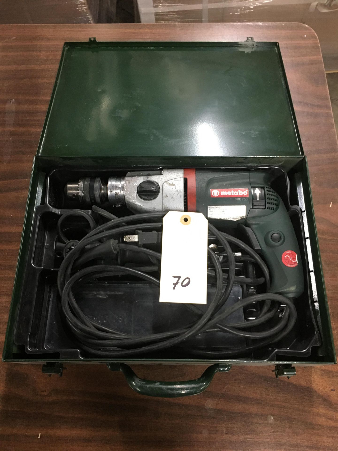 Metabo SBE750 6.2 Amp 1/2-Inch Hammer Drill with Case