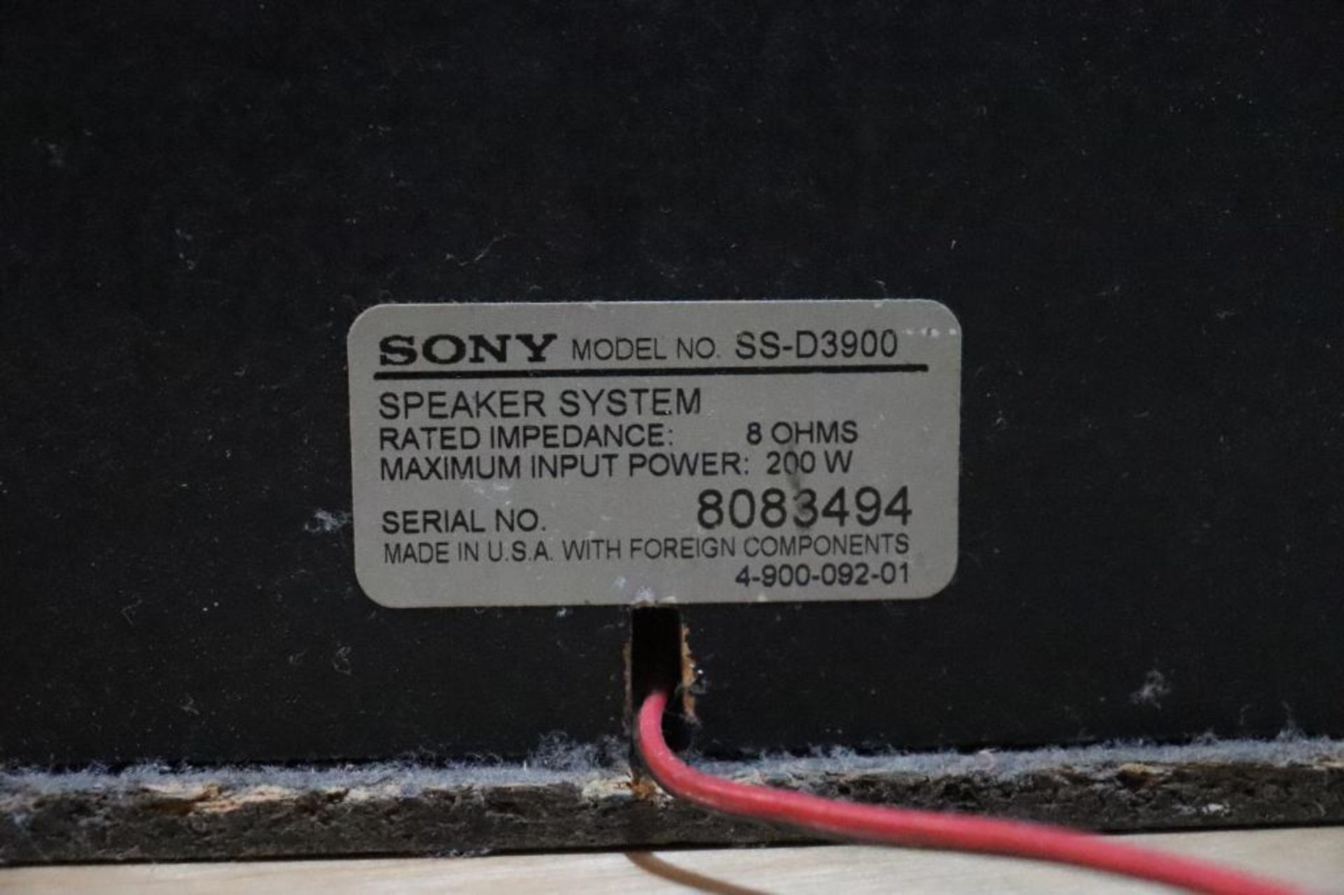 Sony stereo system - Image 5 of 6