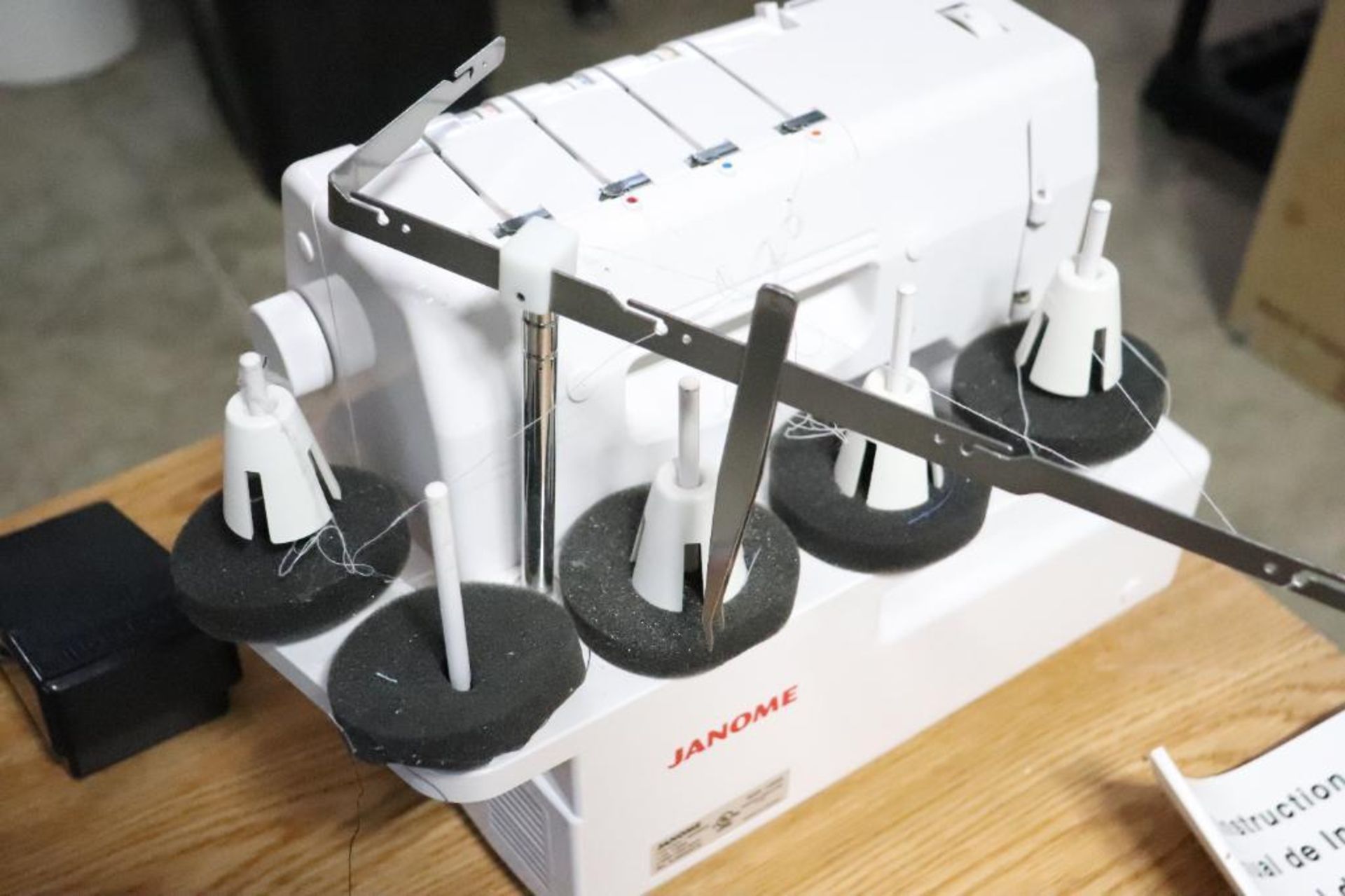 Janome Model 1200D professional serger - Image 5 of 6