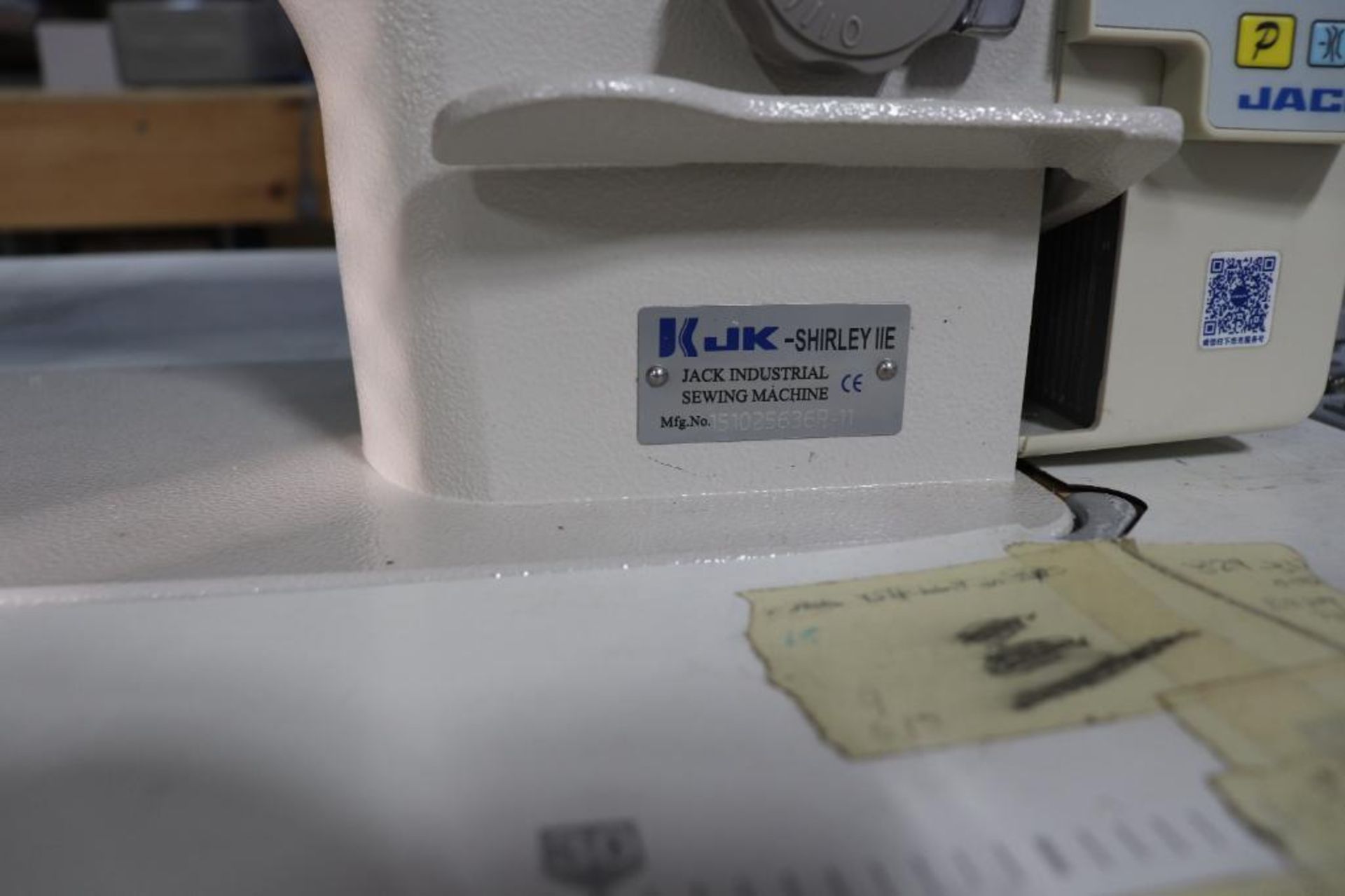 Jack JK-SHIRLEY IIE lockstitch sewing machine - Image 5 of 8