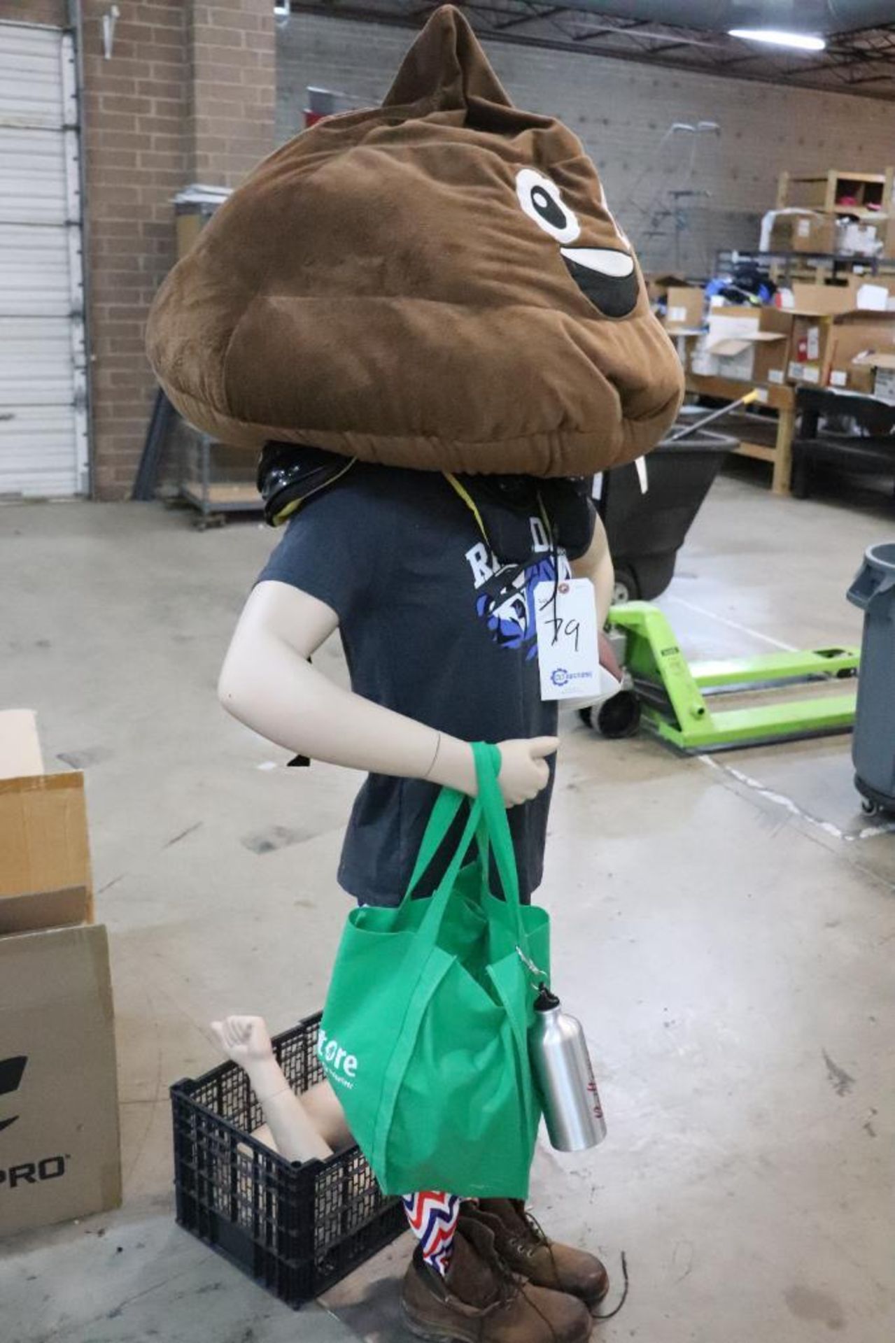 Poop head mannequin w/ parts - Image 3 of 4