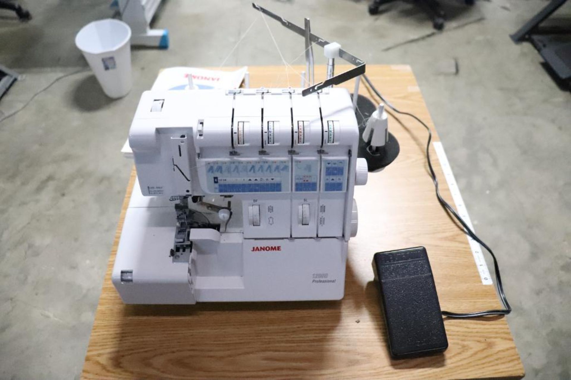 Janome Model 1200D professional serger - Image 2 of 6