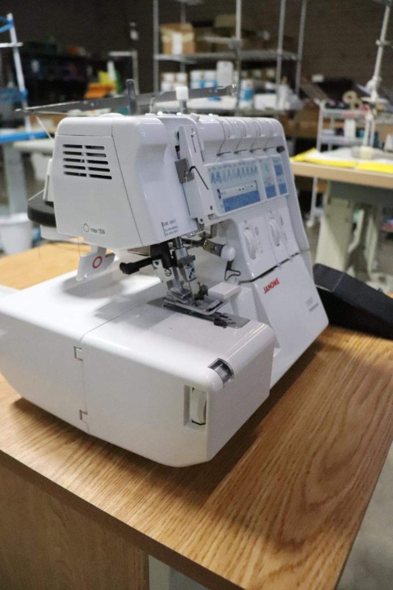 Janome Model 1200D professional serger - Image 4 of 6
