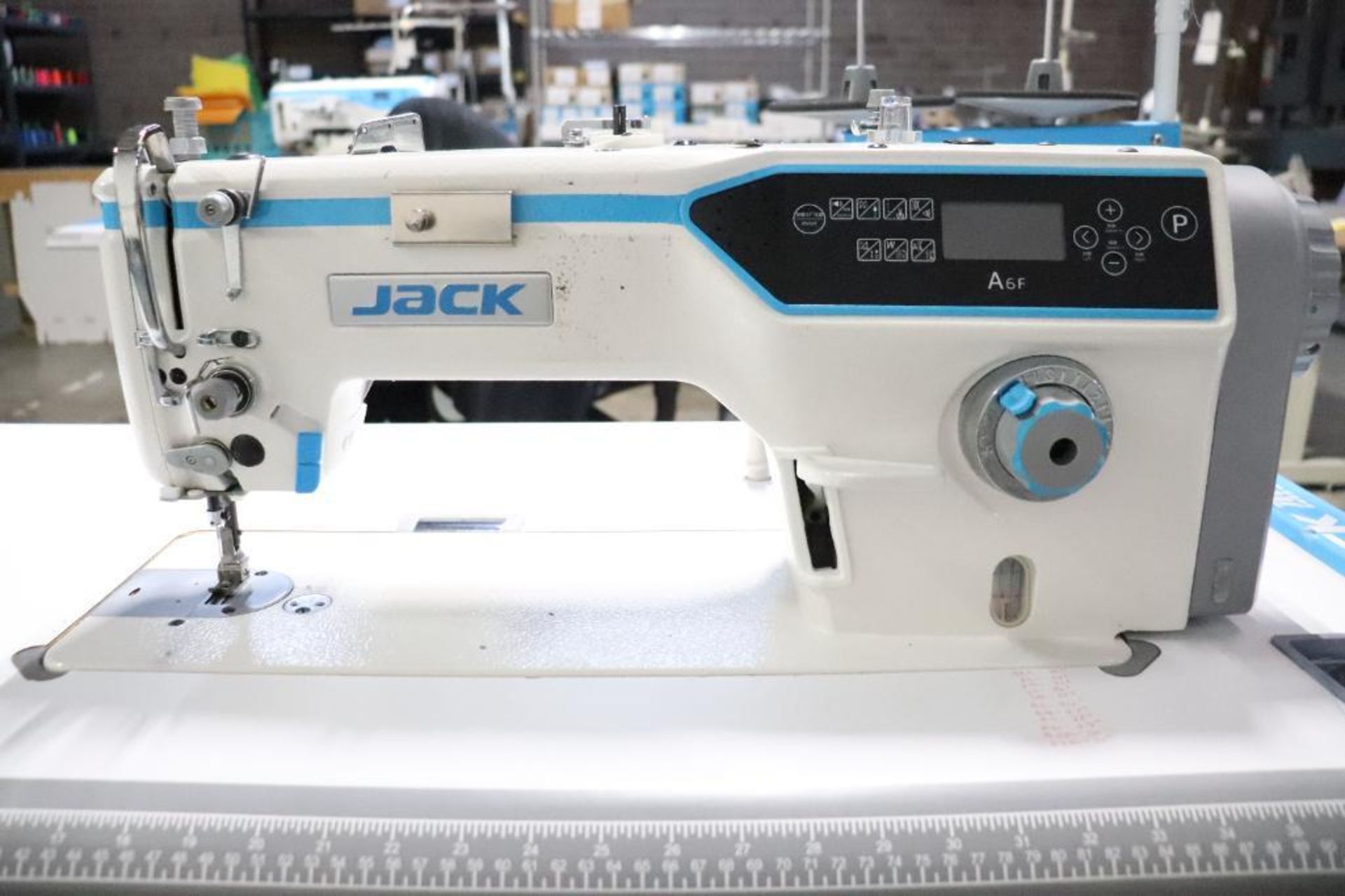 Jack A6F Computerized, direct drive, semi dry, needle feed, lockstitch machine