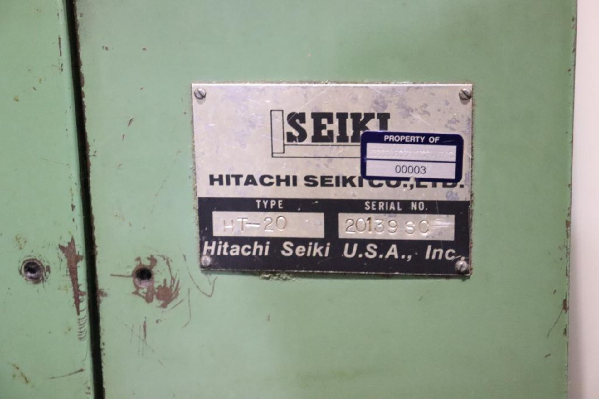 Hitachi Seiki HT-20 CNC lathe - Image 6 of 32