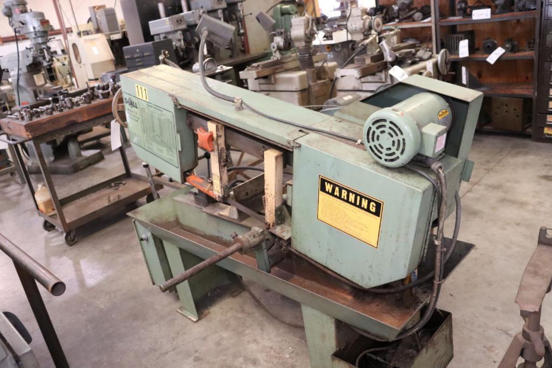 DoAll C-4 12" x 9" horizontal band saw - Image 2 of 7