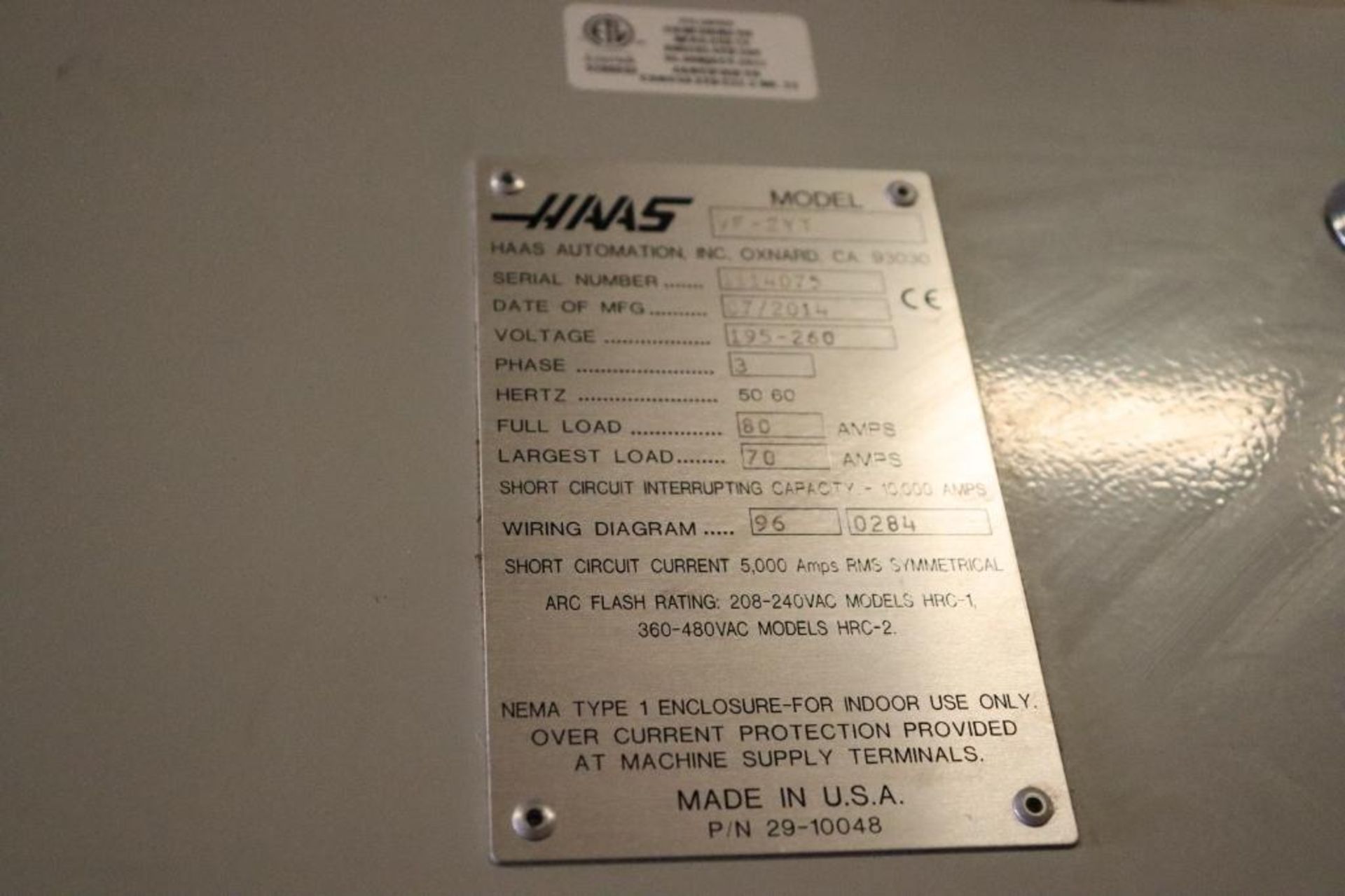 HAAS VF-2 YT vertical machining center - Image 19 of 32