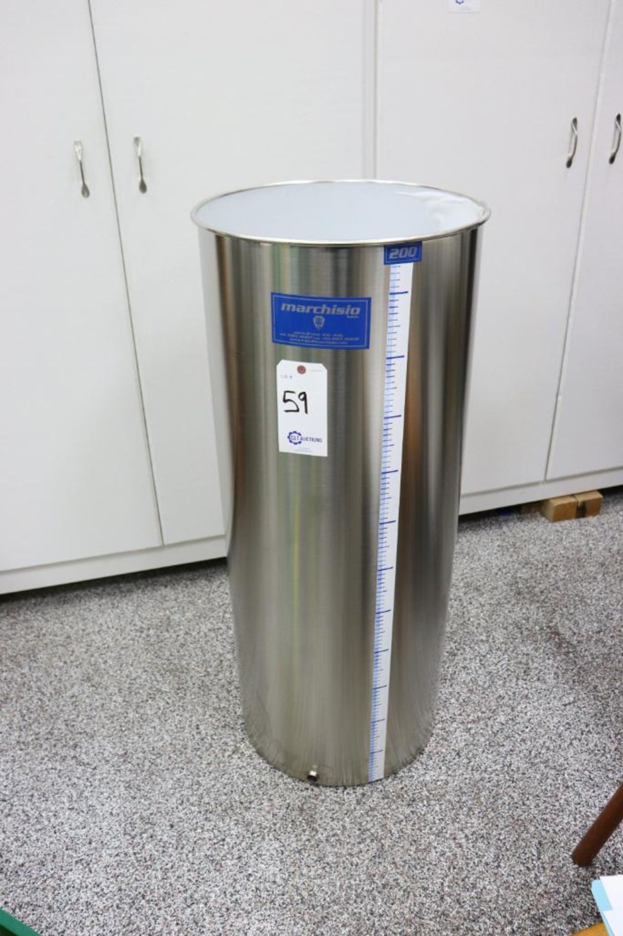 Marchisio 200 L variable capacity fermenting tank - Image 2 of 7