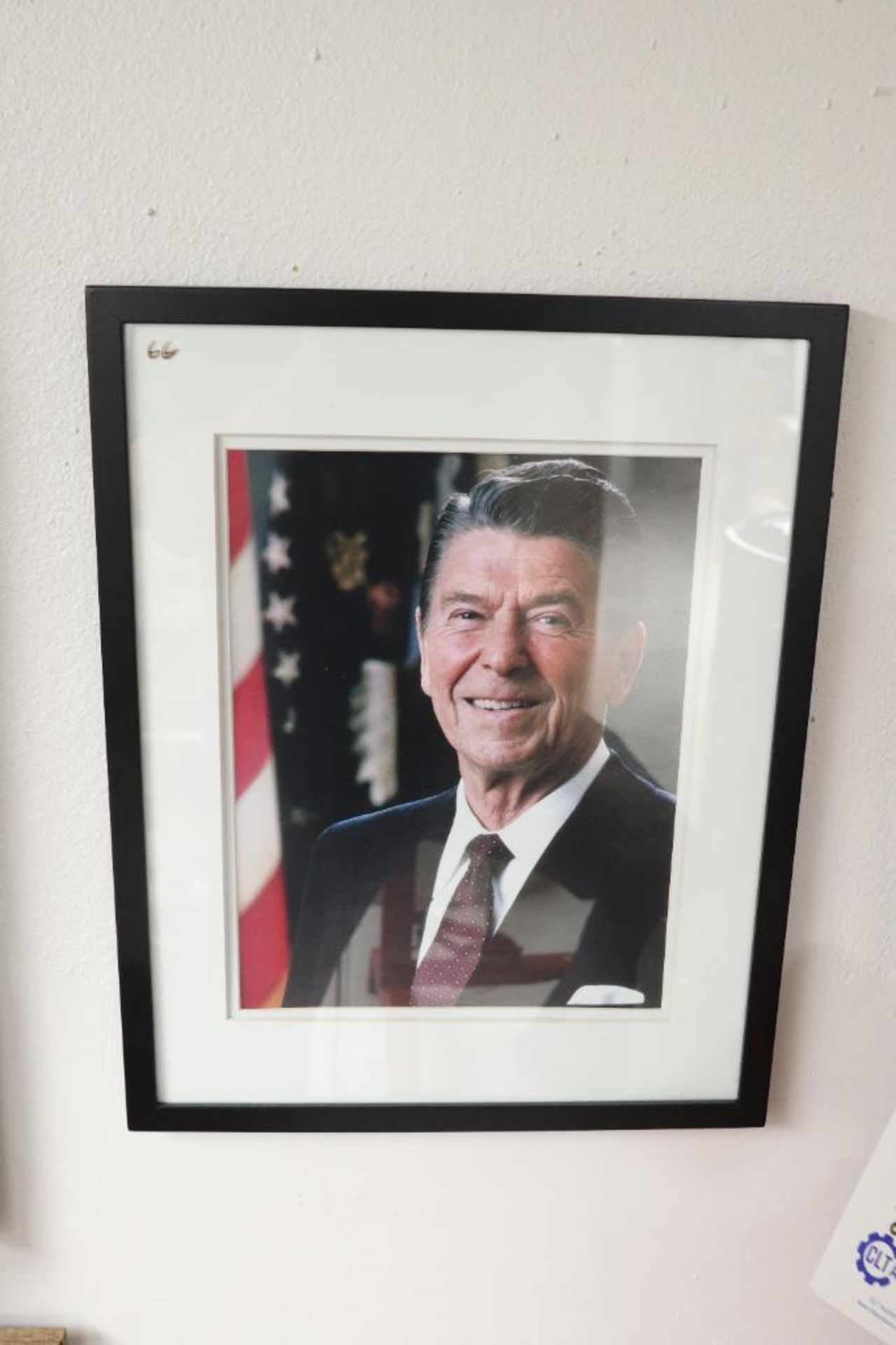 Mirror & President Ronald Reagan photo - Image 5 of 7