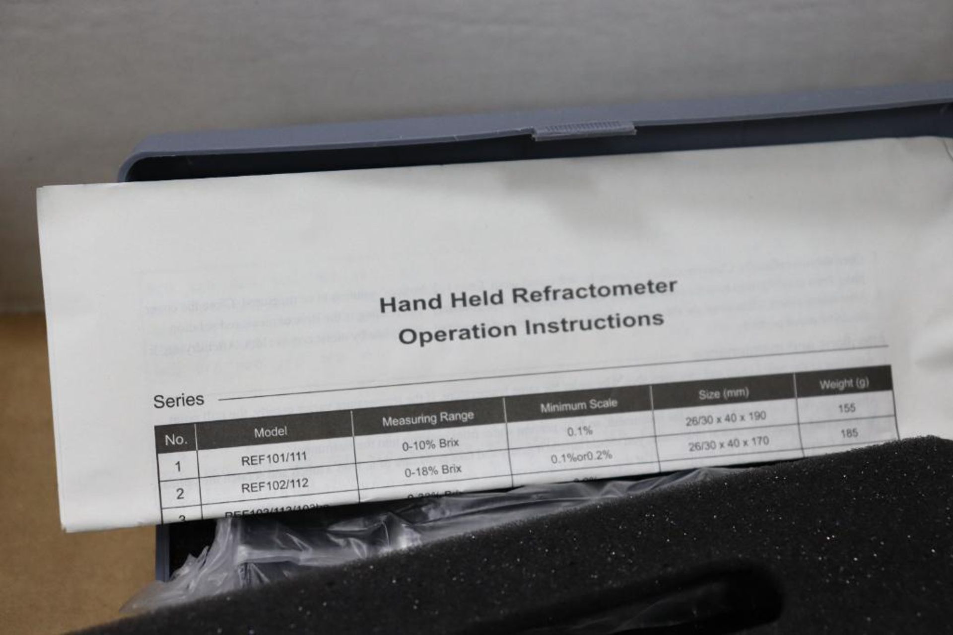 REF113 hand held refractometers - Image 5 of 5