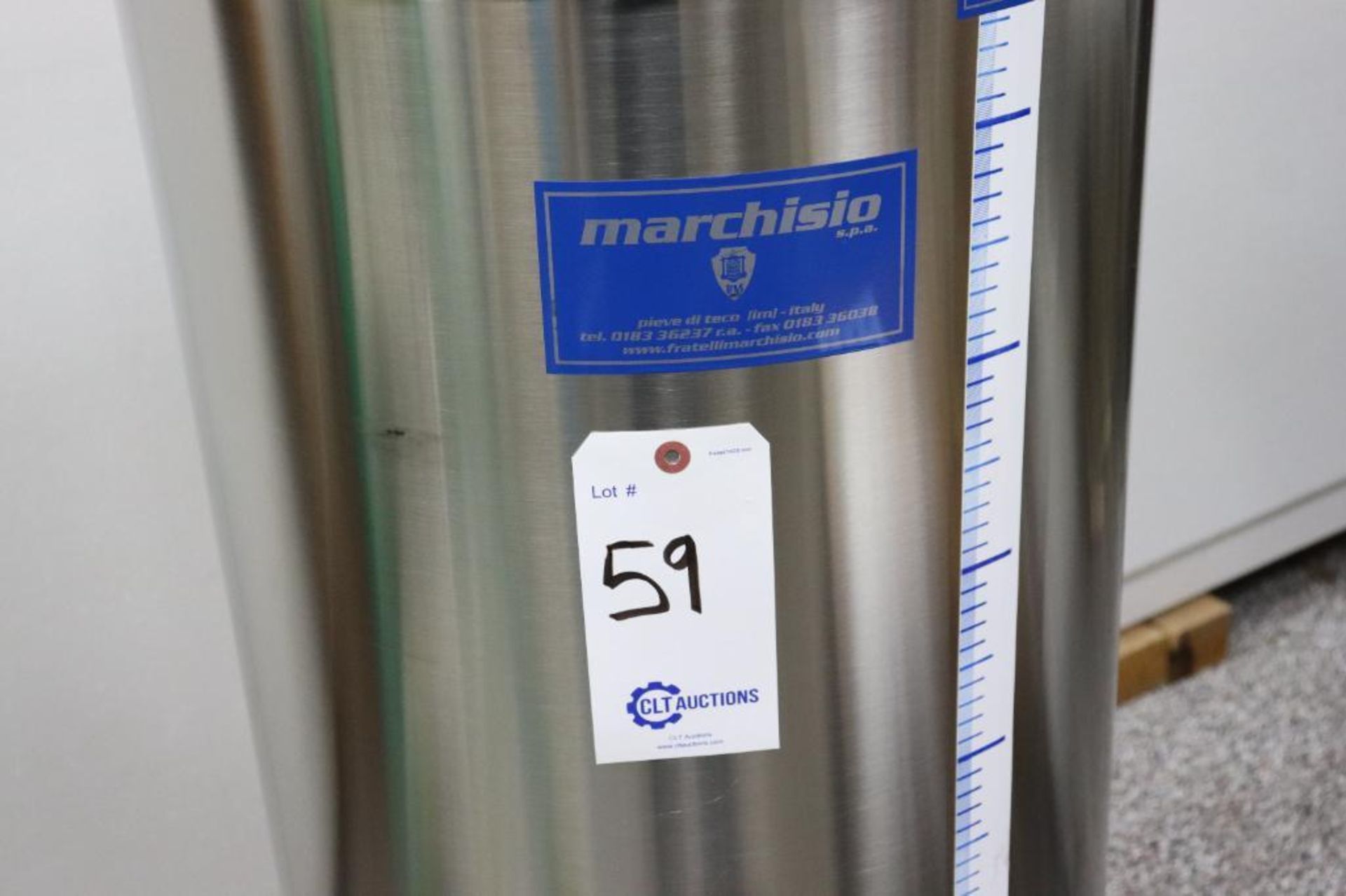 Marchisio 200 L variable capacity fermenting tank - Image 3 of 7