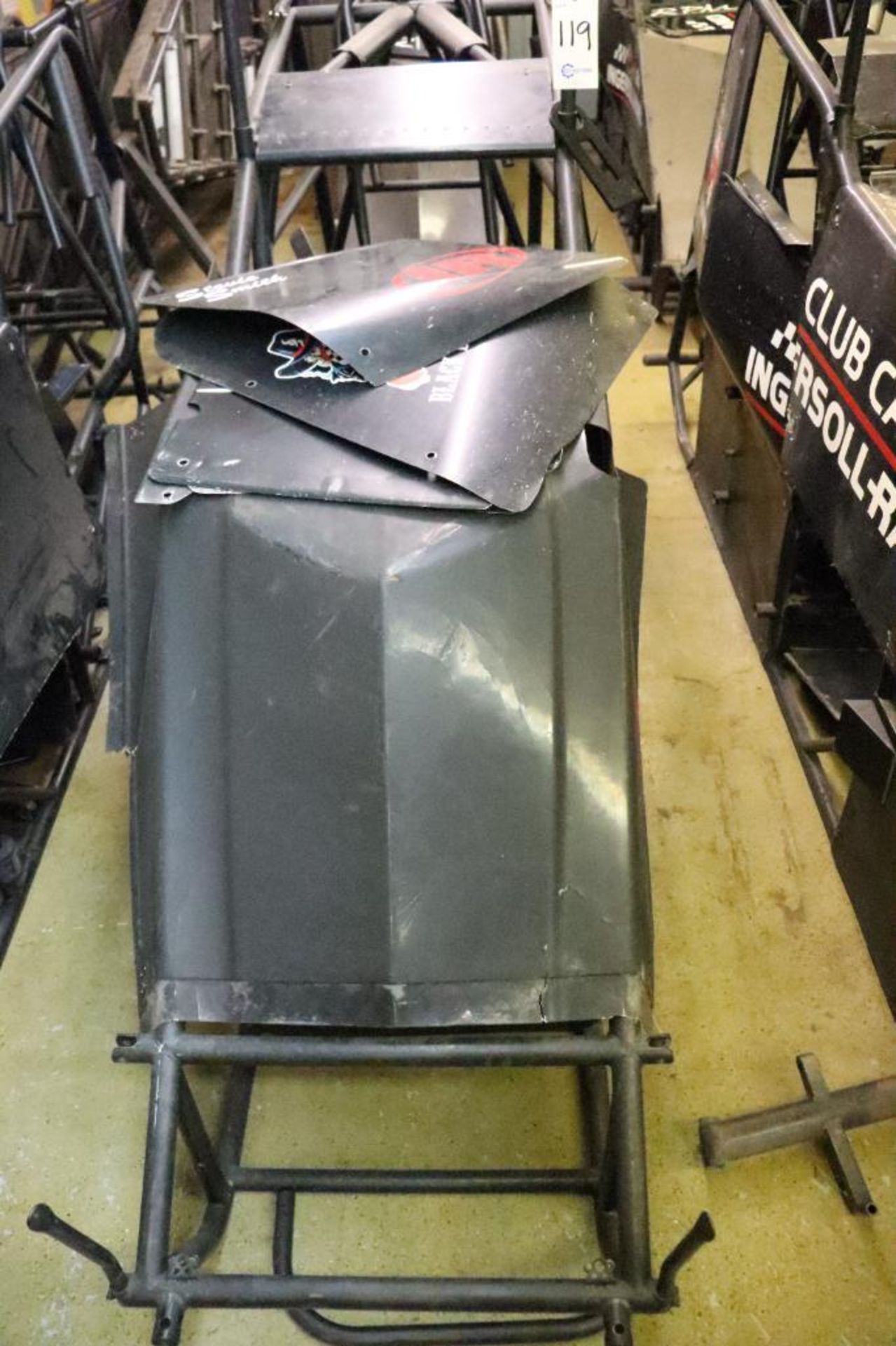 Smith Ingersoll-Rand sprint car w/ body panels & components - Image 15 of 27