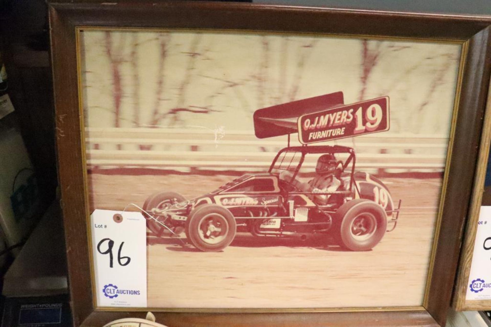 Vintage Steve Smith photo & painting - Image 4 of 5