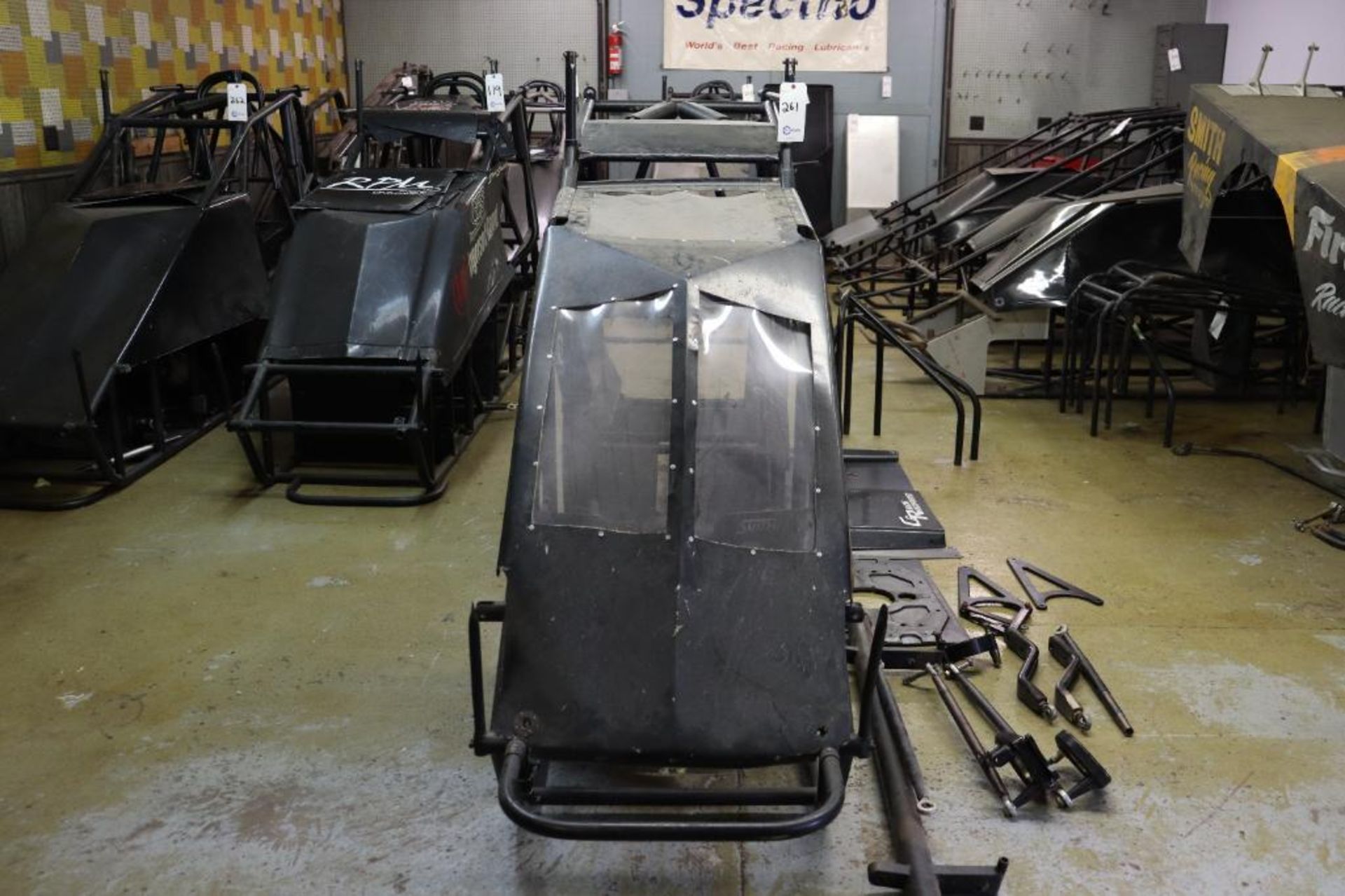 Smith Ingersoll-Rand sprint car w/ body panels & components - Image 3 of 13