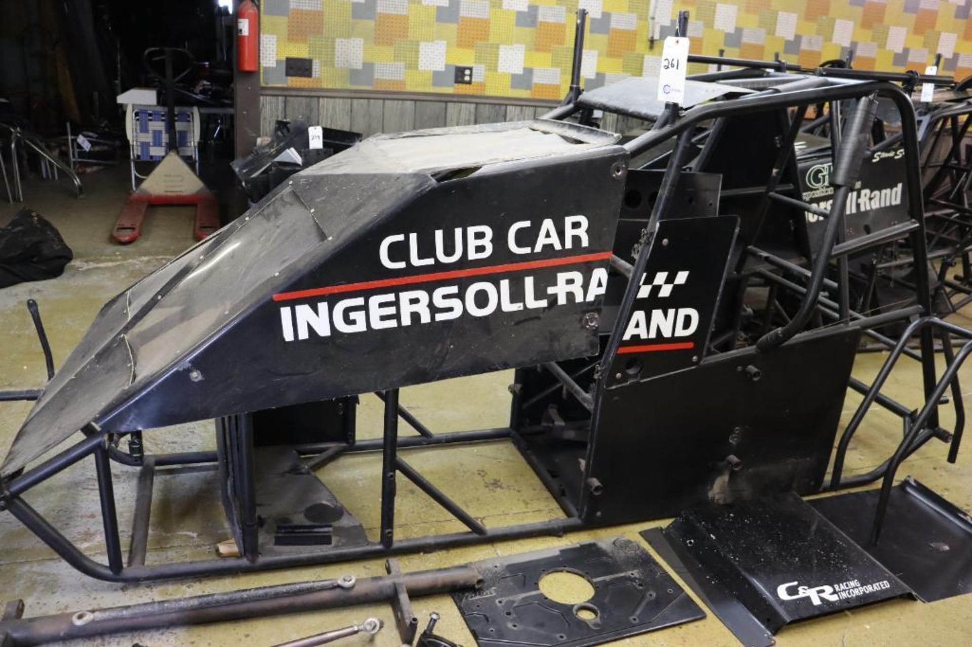 Smith Ingersoll-Rand sprint car w/ body panels & components - Image 4 of 13