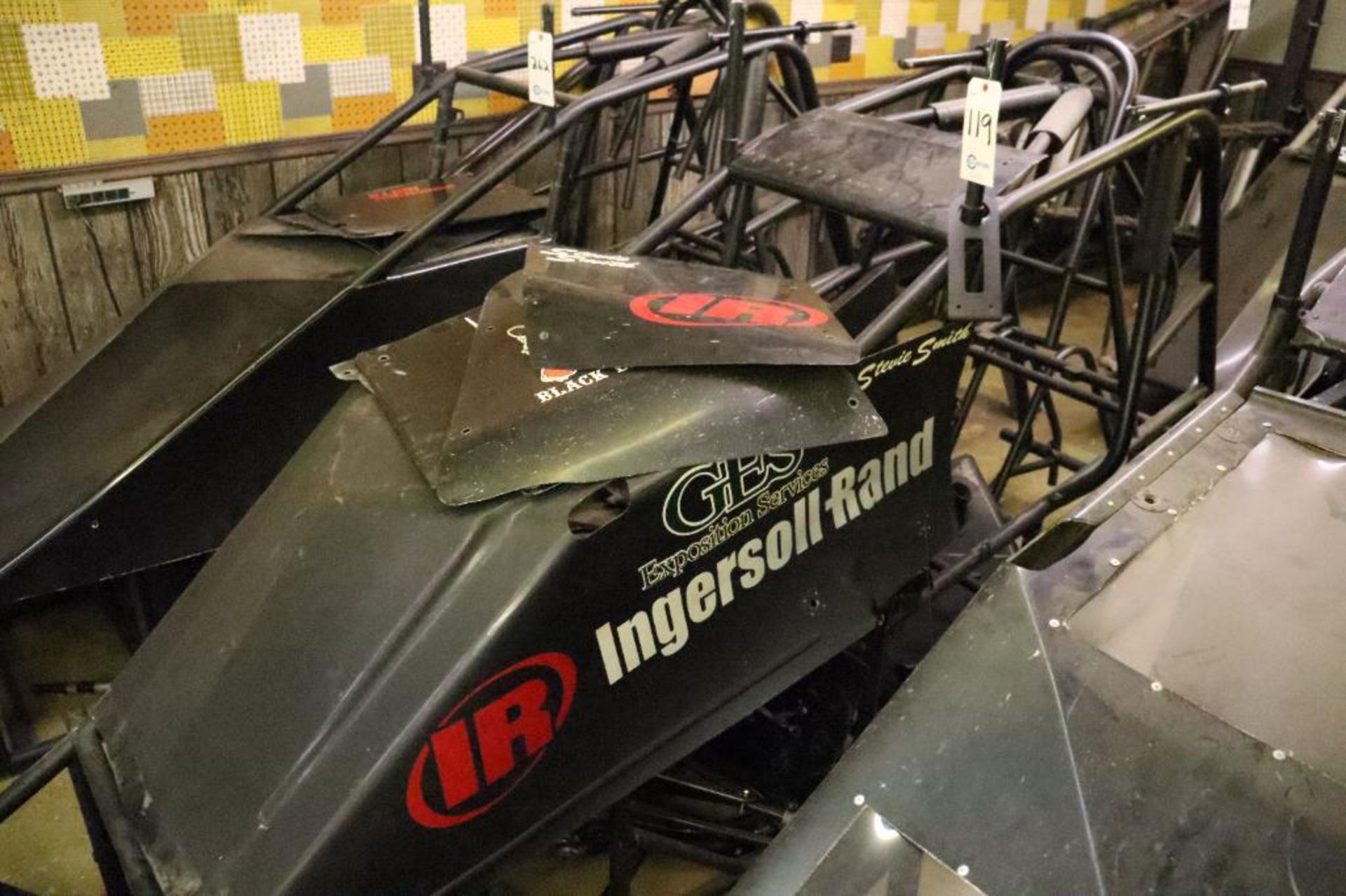 Smith Ingersoll-Rand sprint car w/ body panels & components - Image 13 of 27
