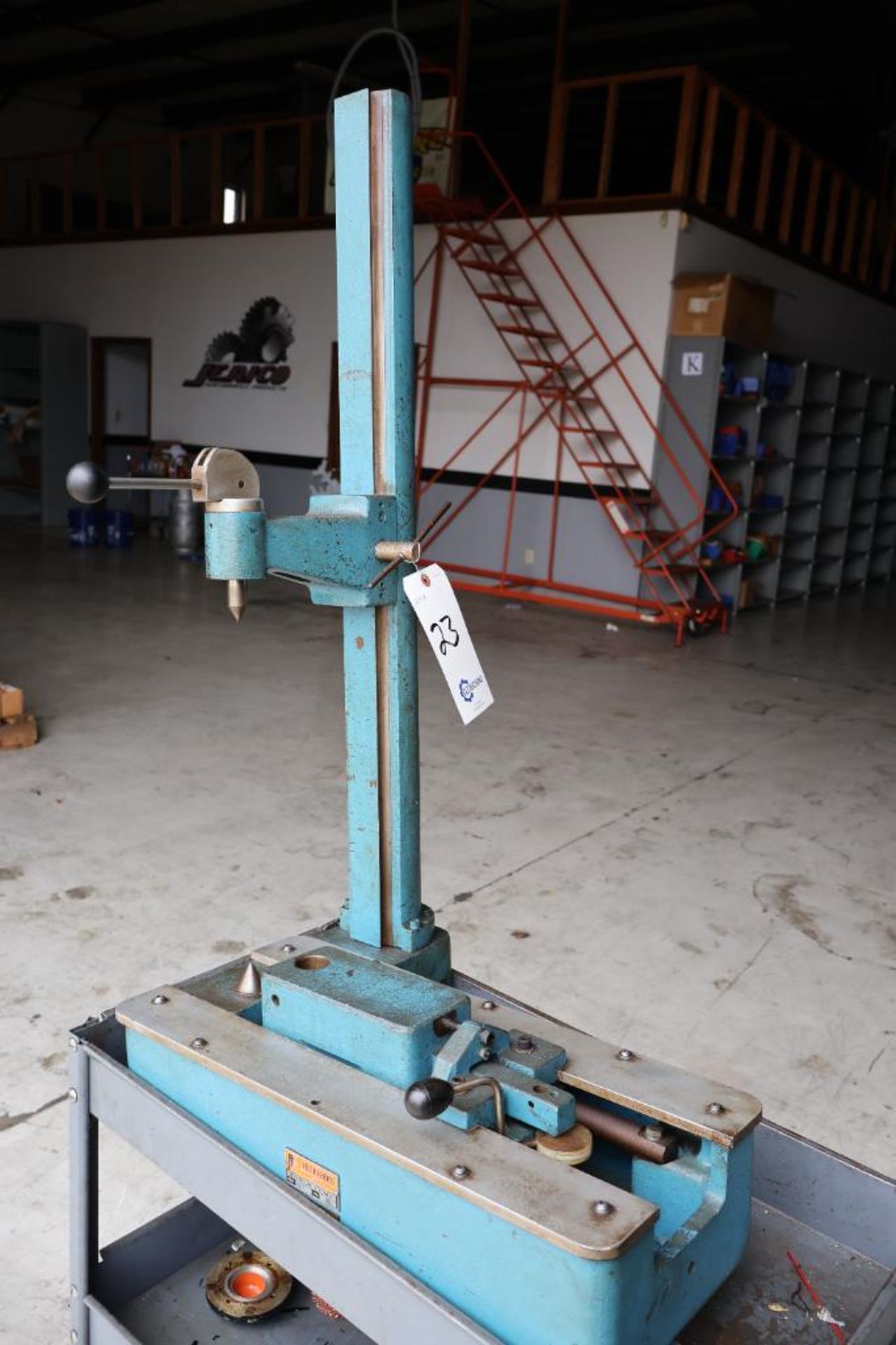 Illitron 2275 gear rolling instrument w/cart - Image 4 of 12