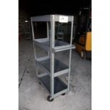 4 Tier steel shelf 30" x 16" x 60"