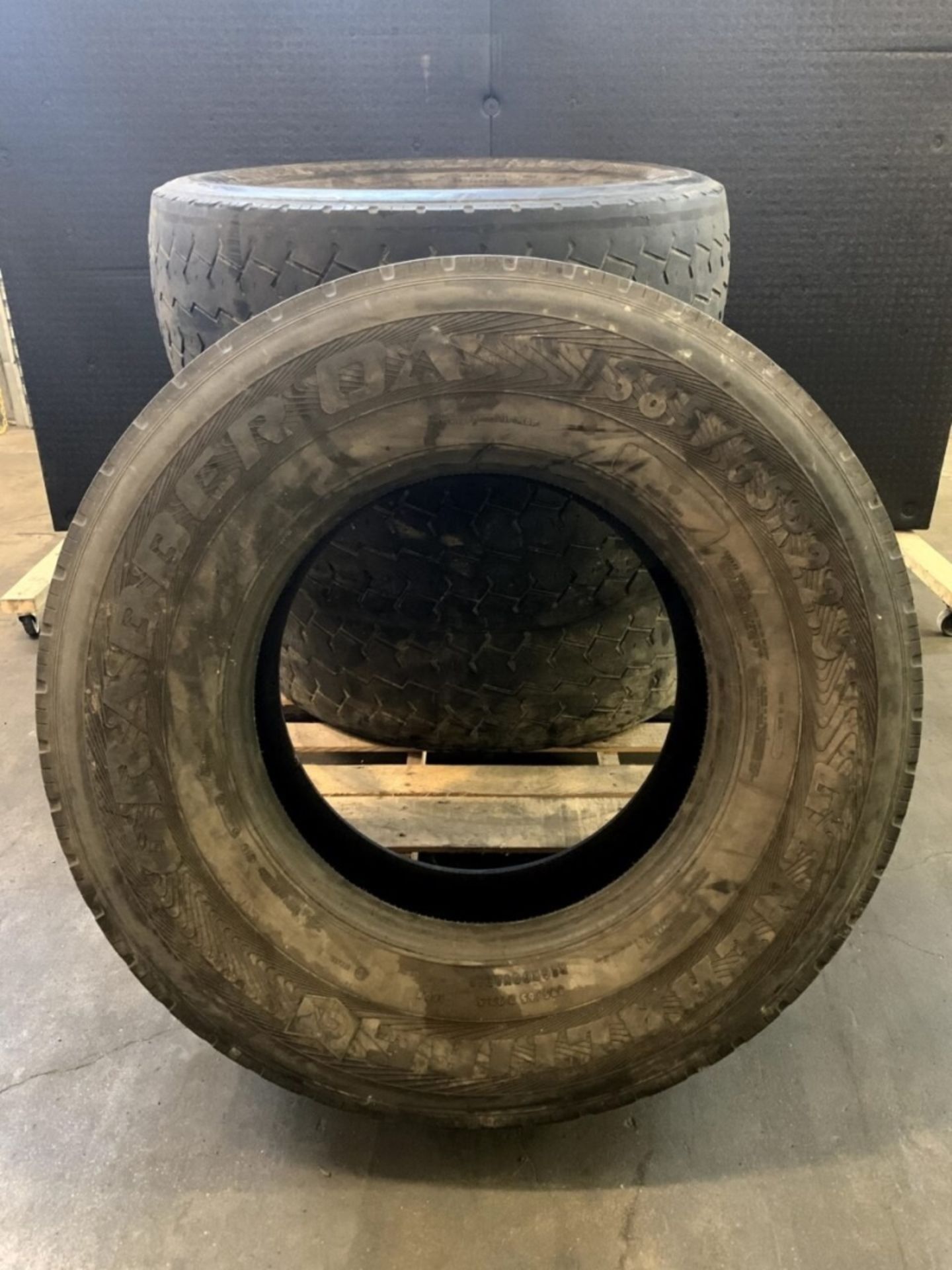 (4) General Regroovable Commercial Truck Tire