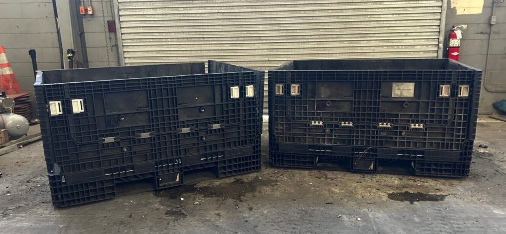 (2) Knockdown Crates