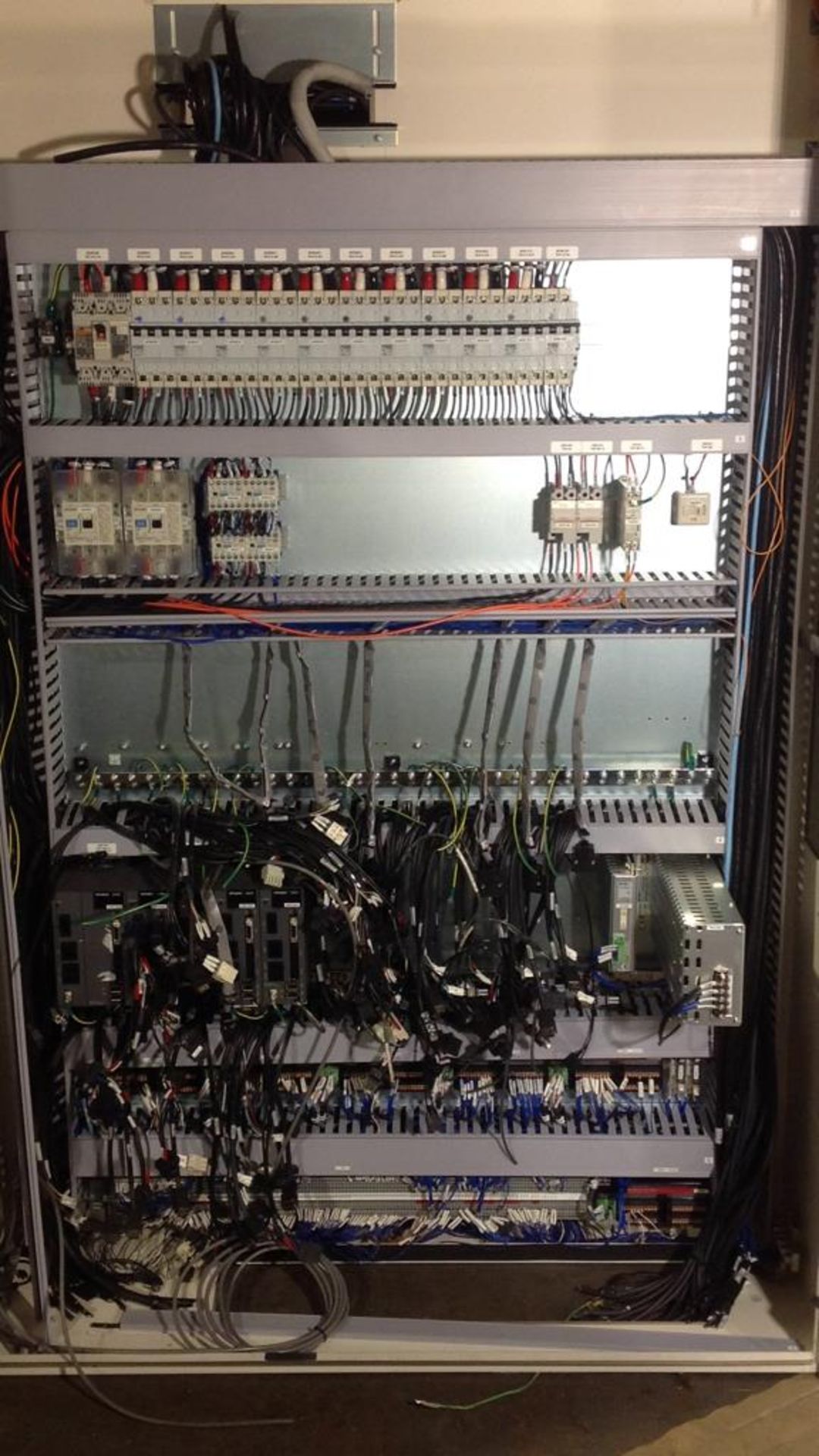 Electronic Control Components Cabinet