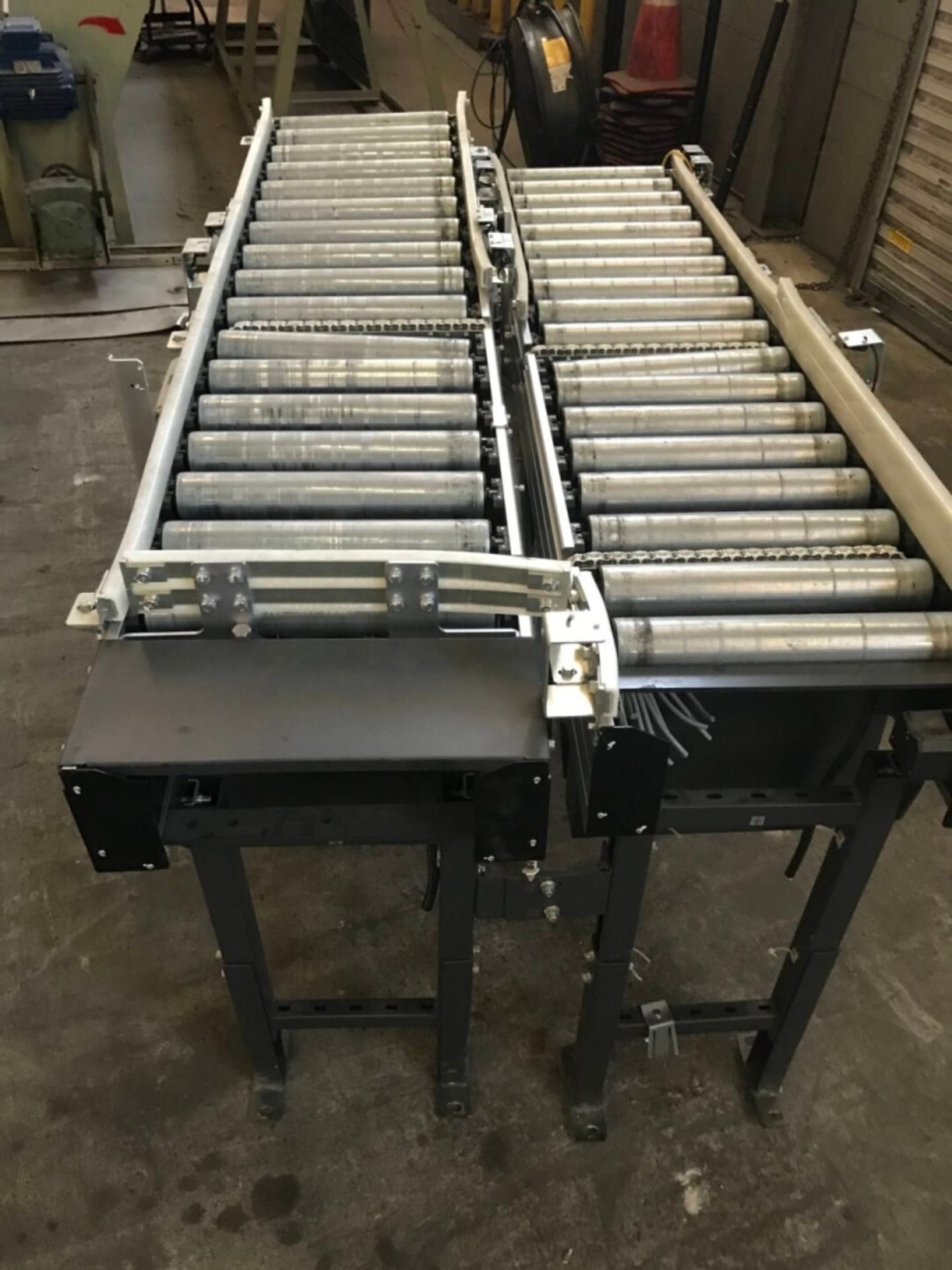 63 In. Double Row Roller Conveyor - Image 2 of 5