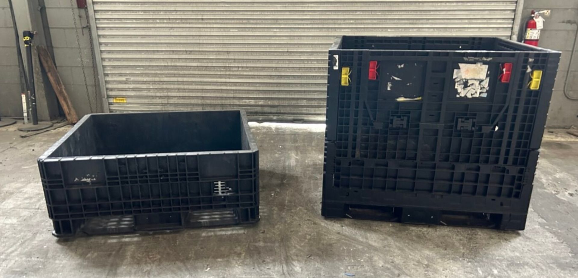 (2) Knockdown Crates